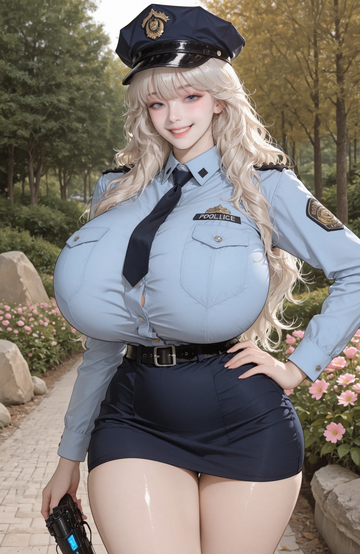 AI Generated Anime Girl - Goddess of Victory NIKKE Poli bộ ảnh AI bodysuit, explicit nude detail 101P