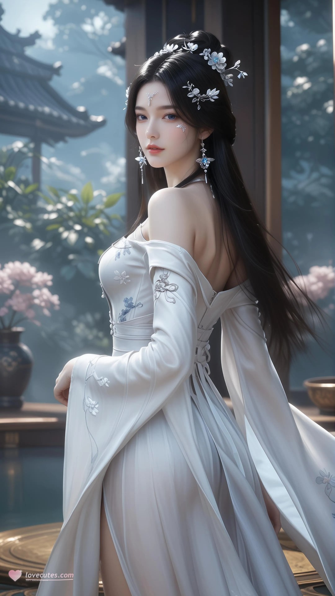 AI Porn - 안묘의 보디슈트 노출 누드 AI 성인 갤러리 828P