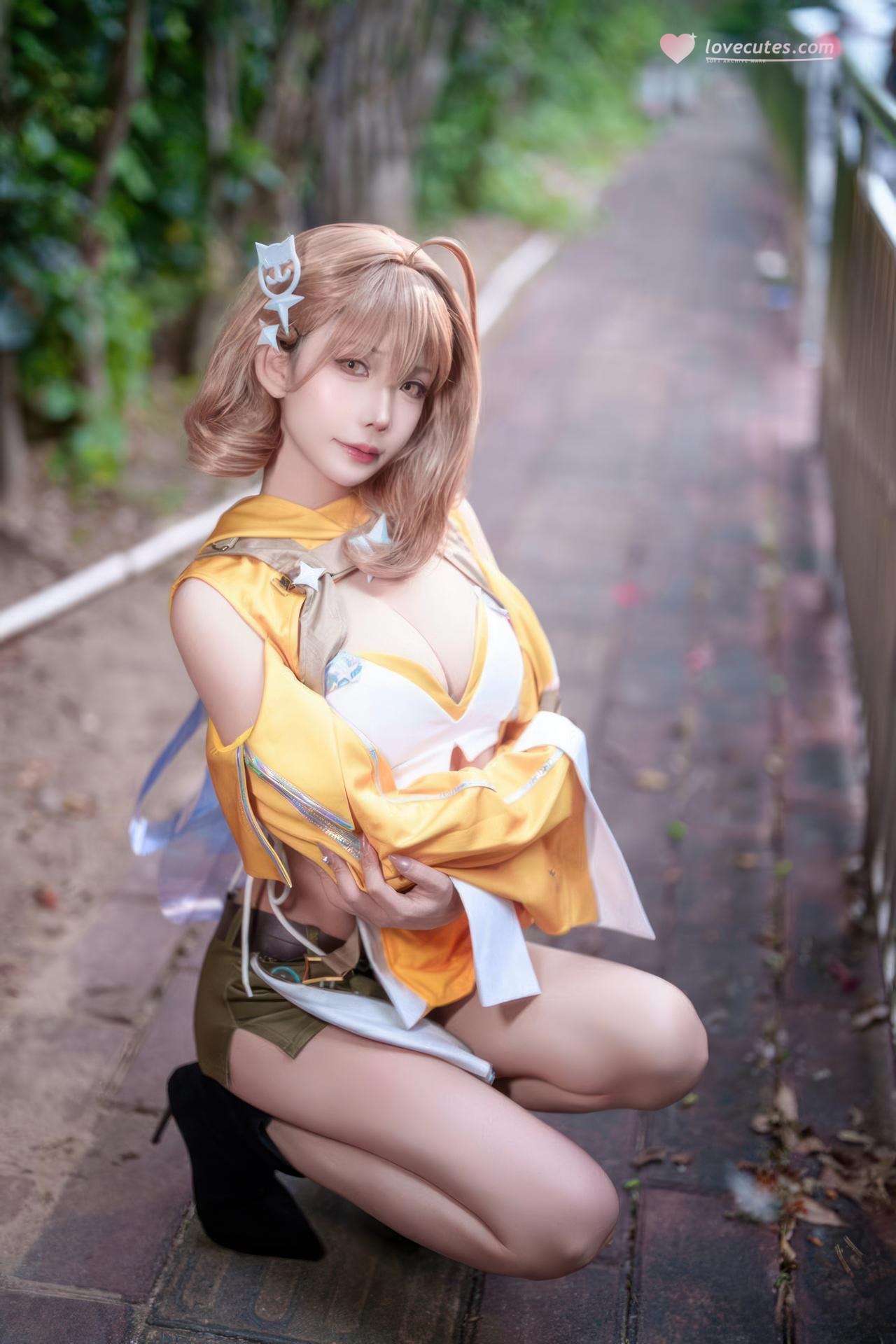[Cosplay] Baozou Mozi aa - NIKKE Goddess of Victory Anis Super Star Cosplay Photo Set 23P