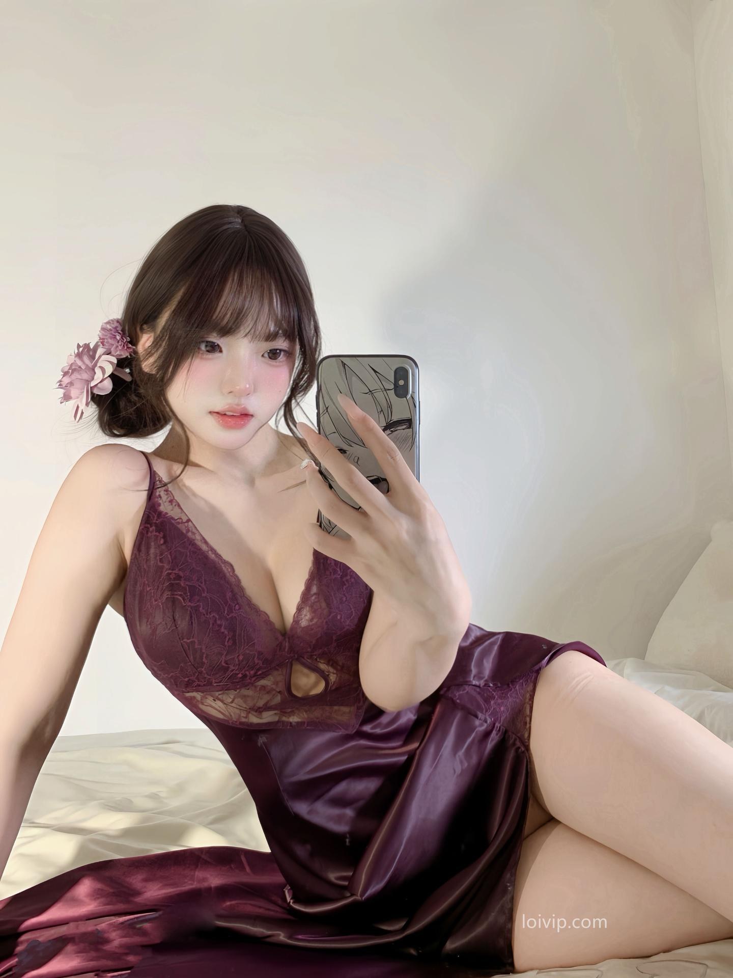 [私房] 你的真真u - 妻紫的诱惑：紫色內衣人妻感私房 62P2V