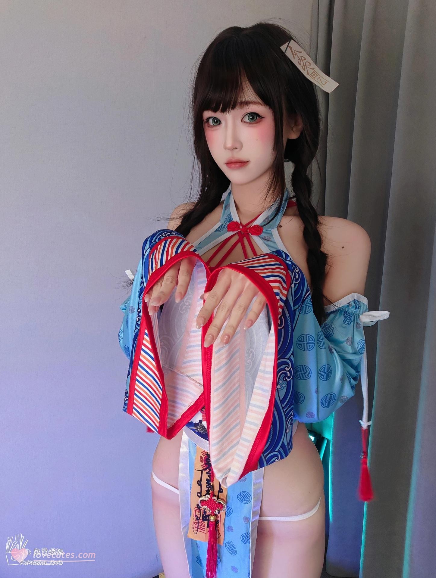 [寫真] 麻薯好吃 - 万圣节小僵尸：万圣节僵尸娘节日寫真 66P