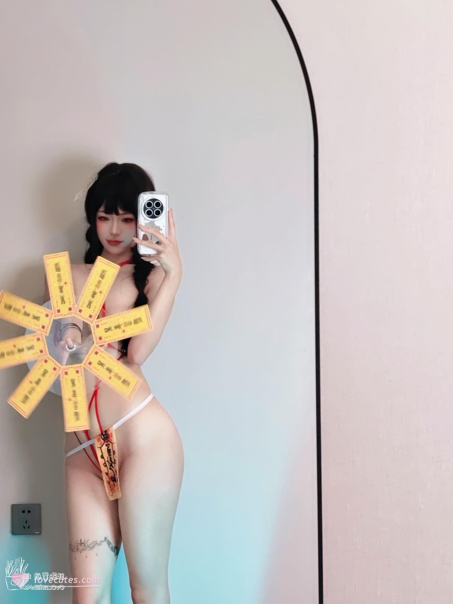 [Photo Set] Mashu Haochi - Halloween Zombie Girl 코스프레 화보 66P