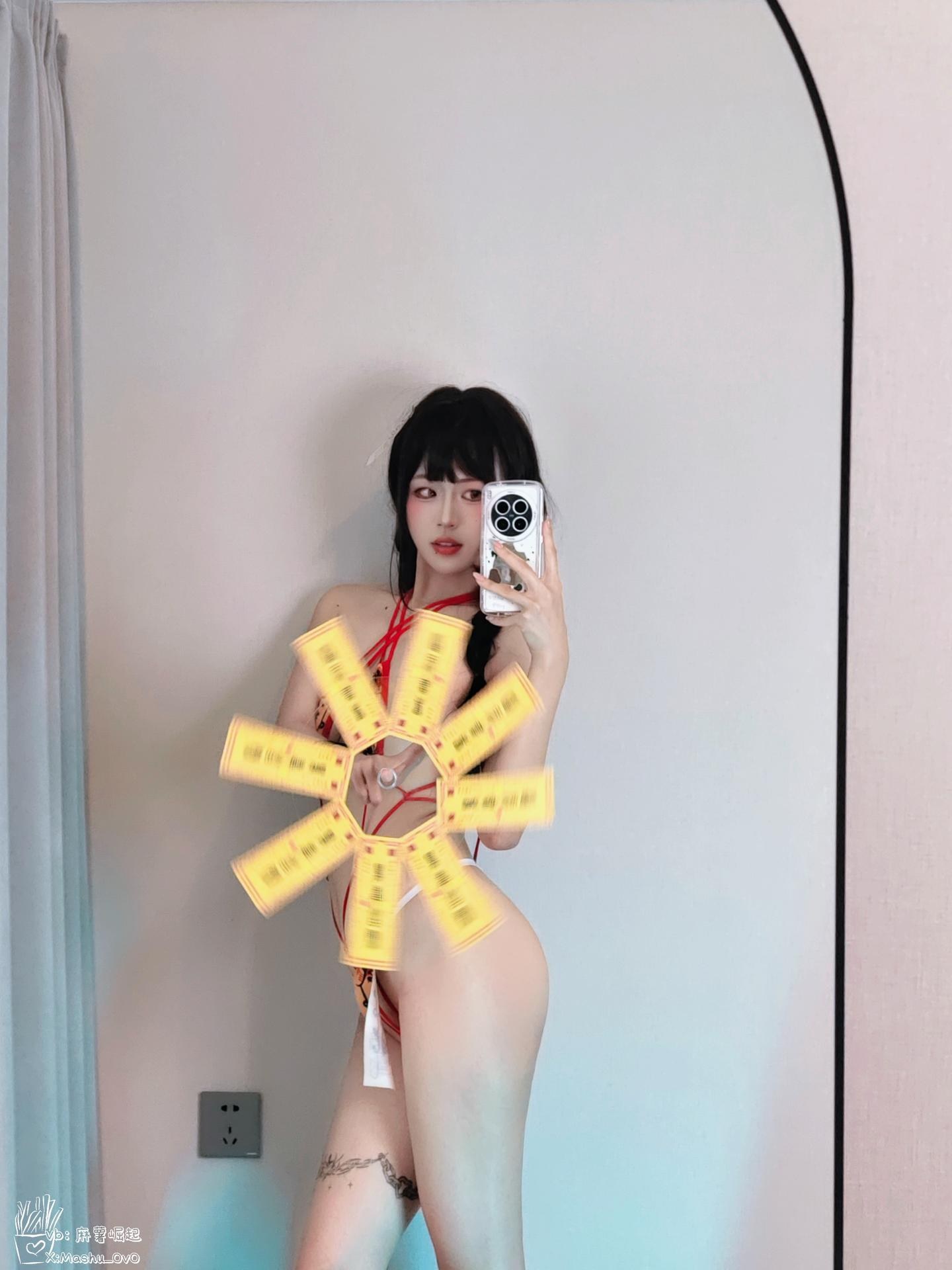 [Photo Set] Mashu Haochi - Halloween Zombie Girl 코스프레 화보 66P