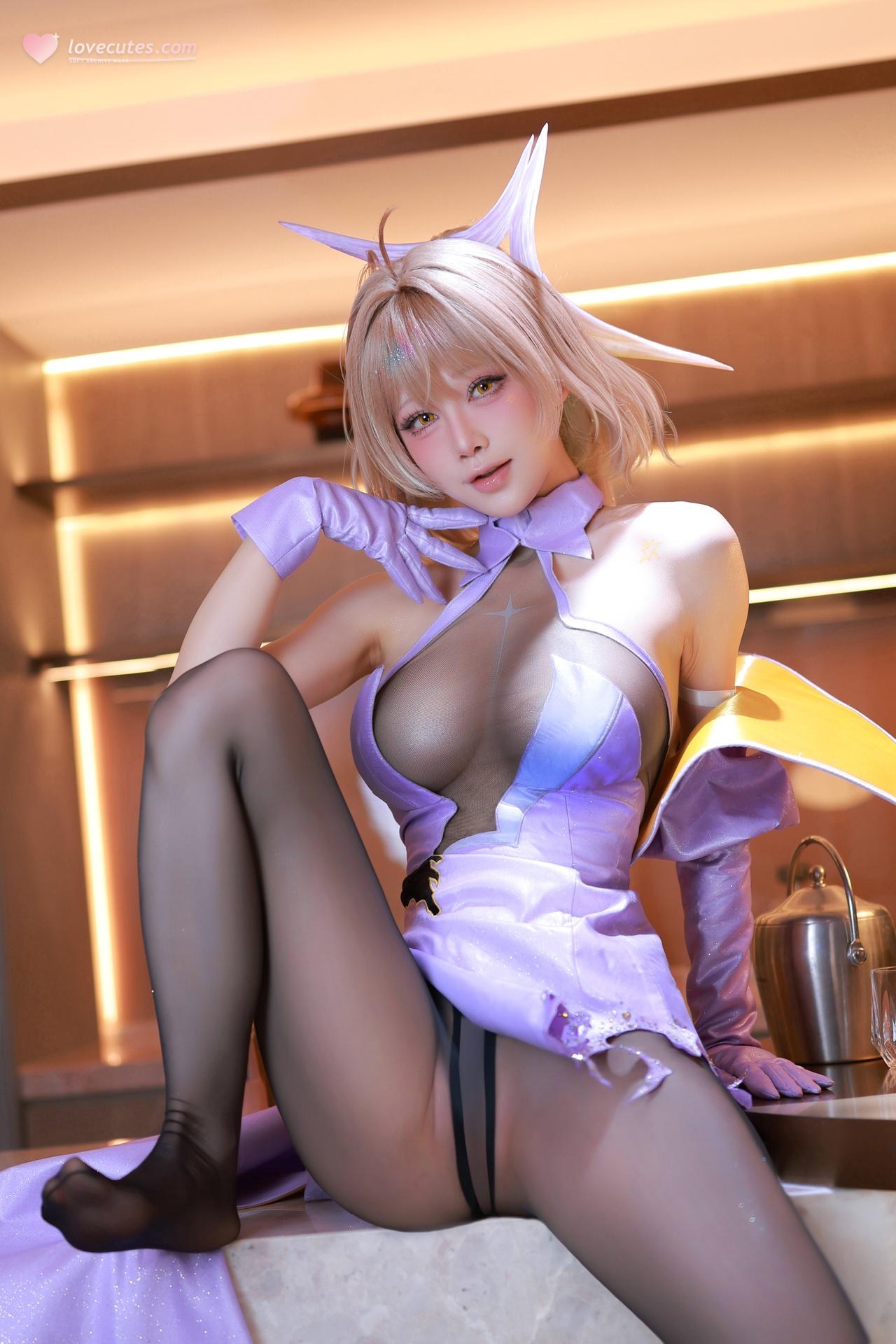[Cosplay] Shuimiao Aqua - Super Star Starlight 코스프레 화보 54P