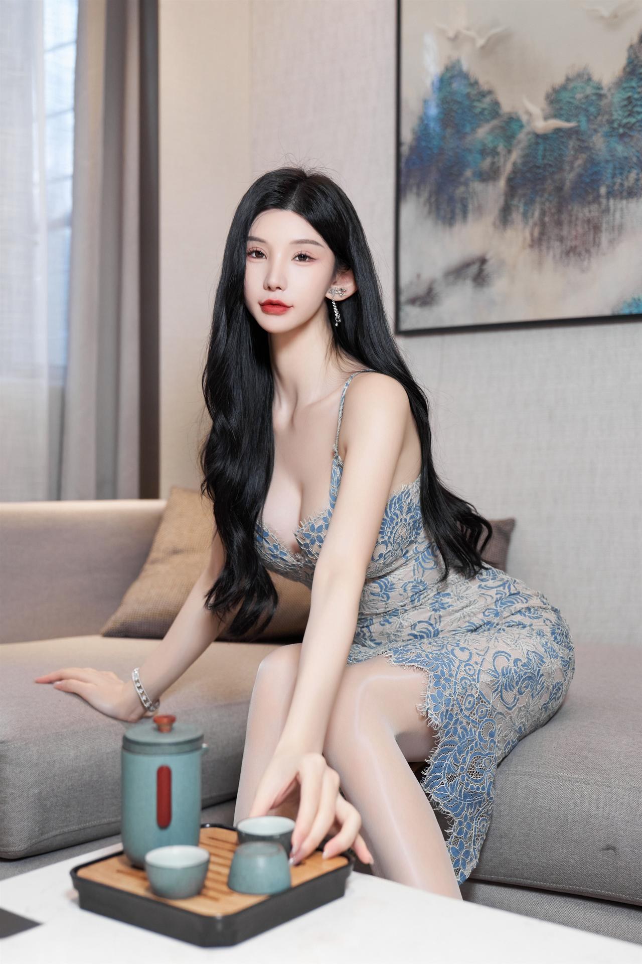 [模特] Zhou Yuxi - R18 Night Jasmine コスプレ写真集 95P