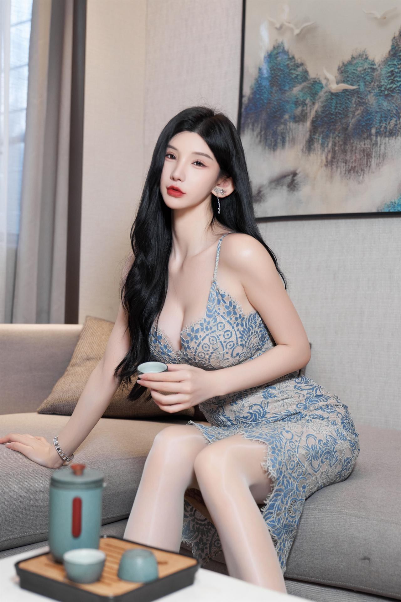 [模特] Zhou Yuxi - R18 Night Jasmine コスプレ写真集 95P