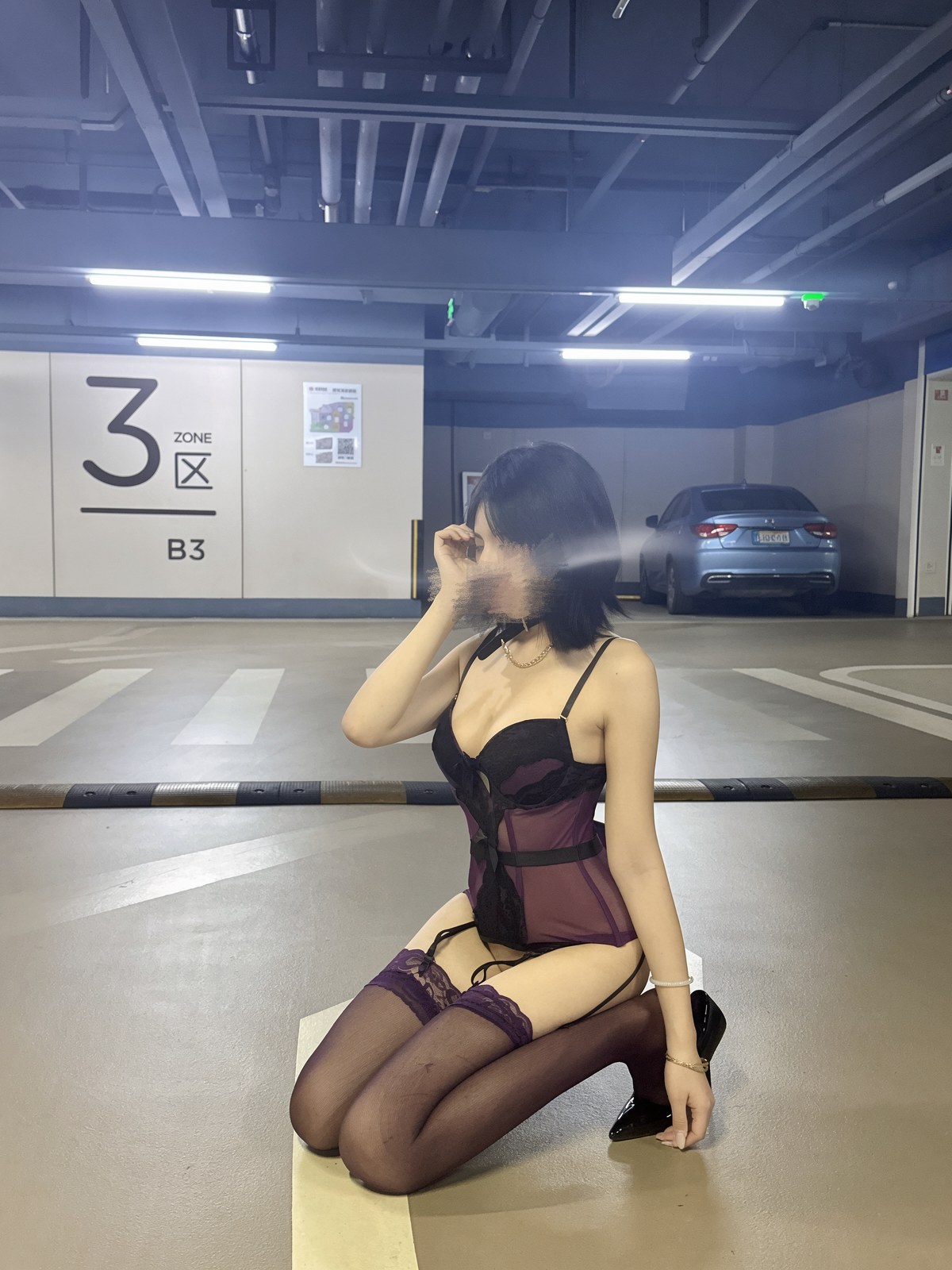 [private room] Kelebing - OtherXXX Outdoor Busty Exposure Private Photo Set 42P44V