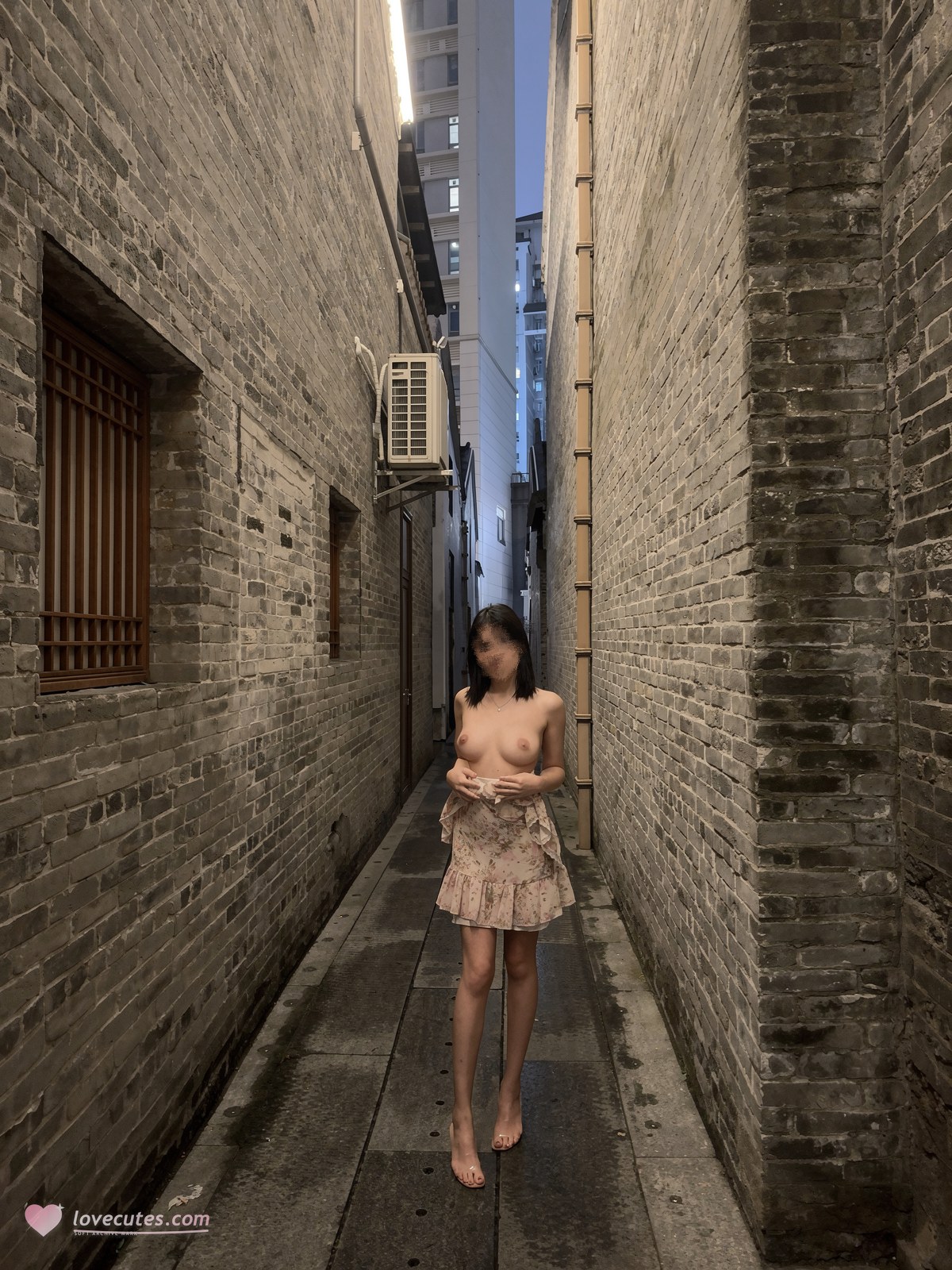[private room] Kelebing - OtherXXX Outdoor Busty Exposure Private Photo Set 42P44V