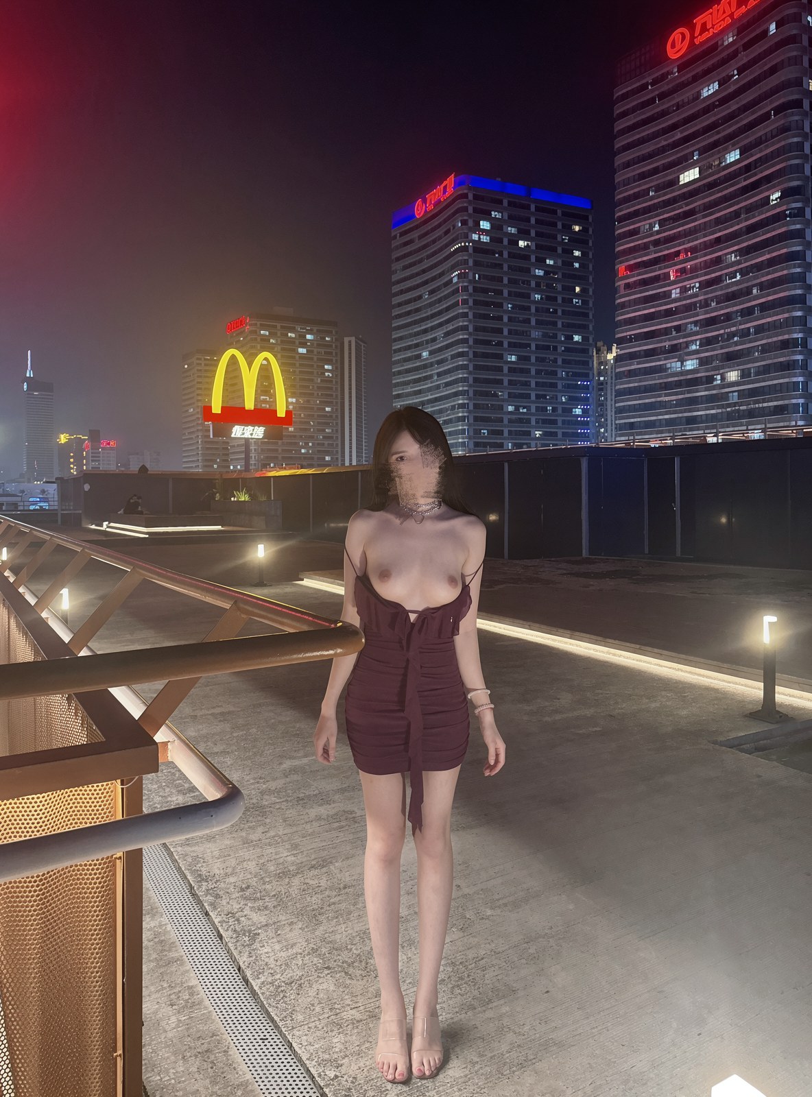 [private room] Kelebing - OtherXXX Outdoor Busty Exposure Private Photo Set 42P44V