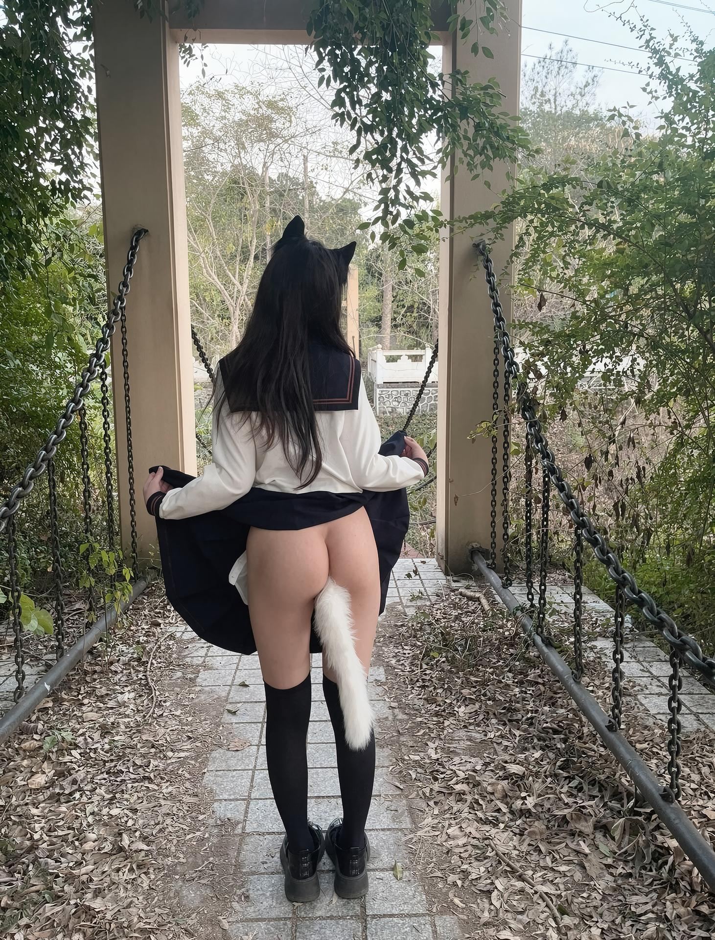 [private room] XiaoQQ Diary - Outdoor Exposure Set bộ ảnh cosplay 37P58V