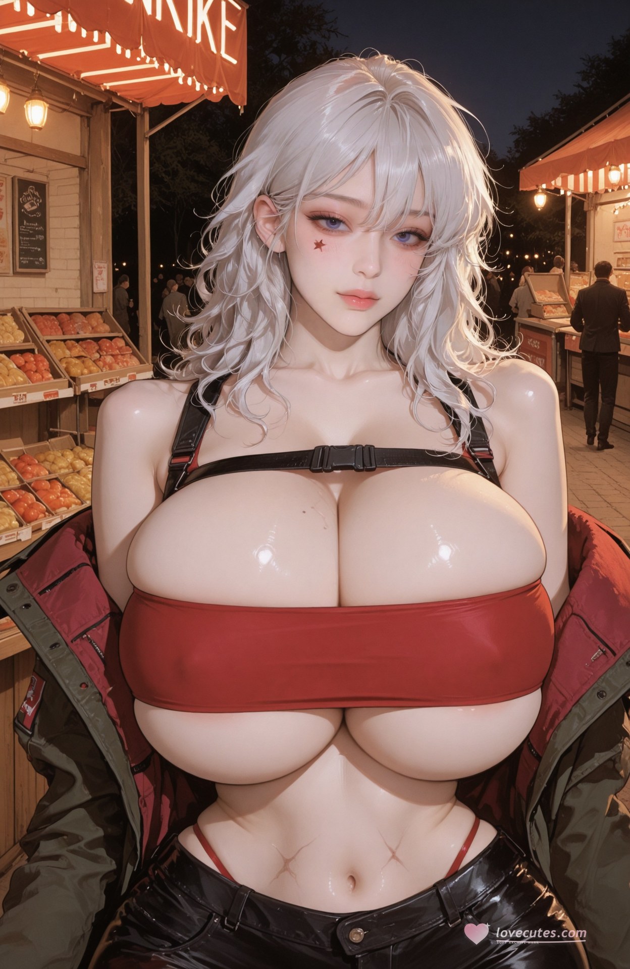 AI Generated Anime Girl - Goddess of Victory NIKKE Yulha แกลเลอรี AI bodysuit, wet-look styling, explicit nude detail 102P