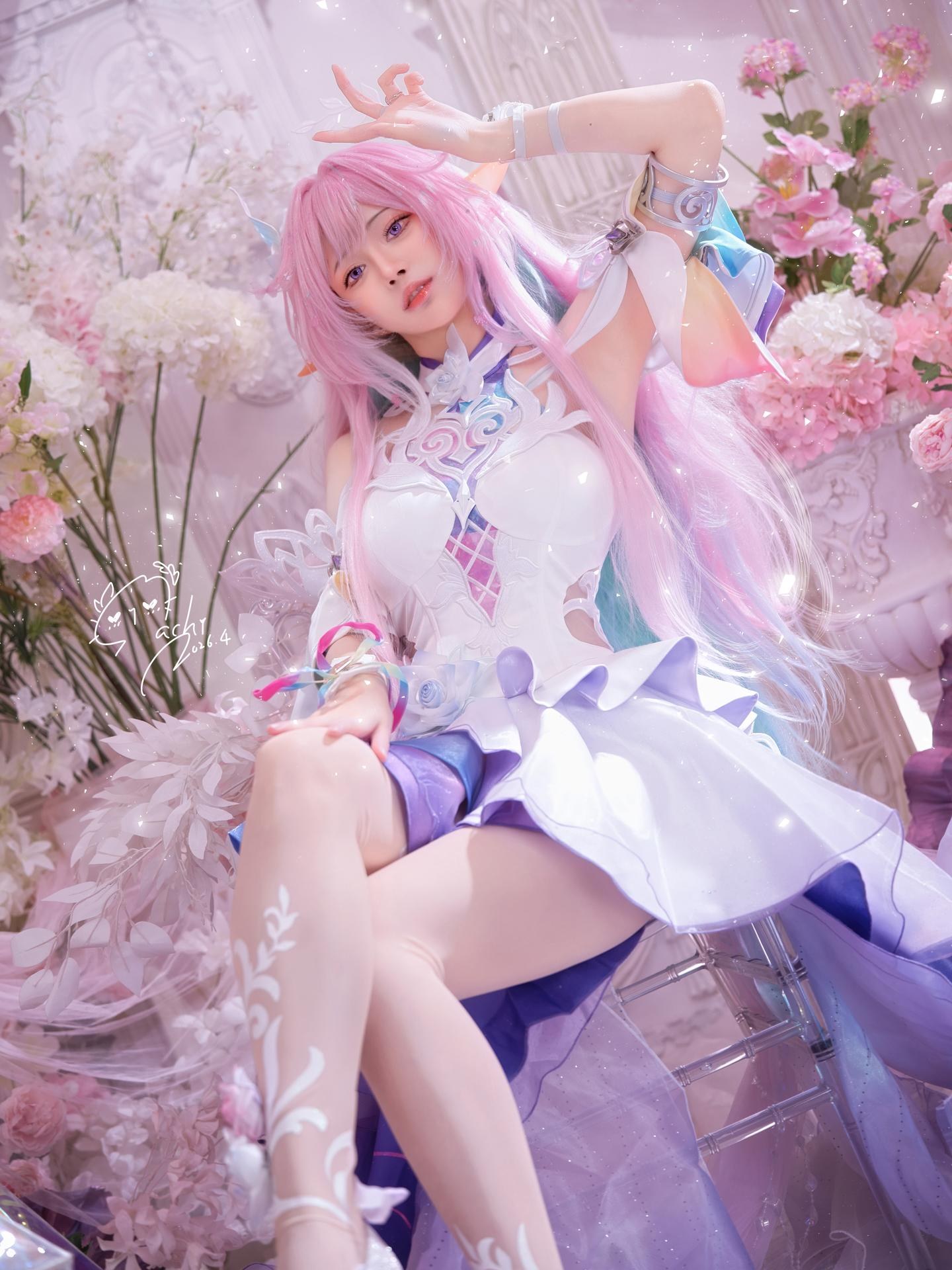 [cosplay] Machi馬吉 - 昔莲：昔莲角色還原美腿大尺度 106P