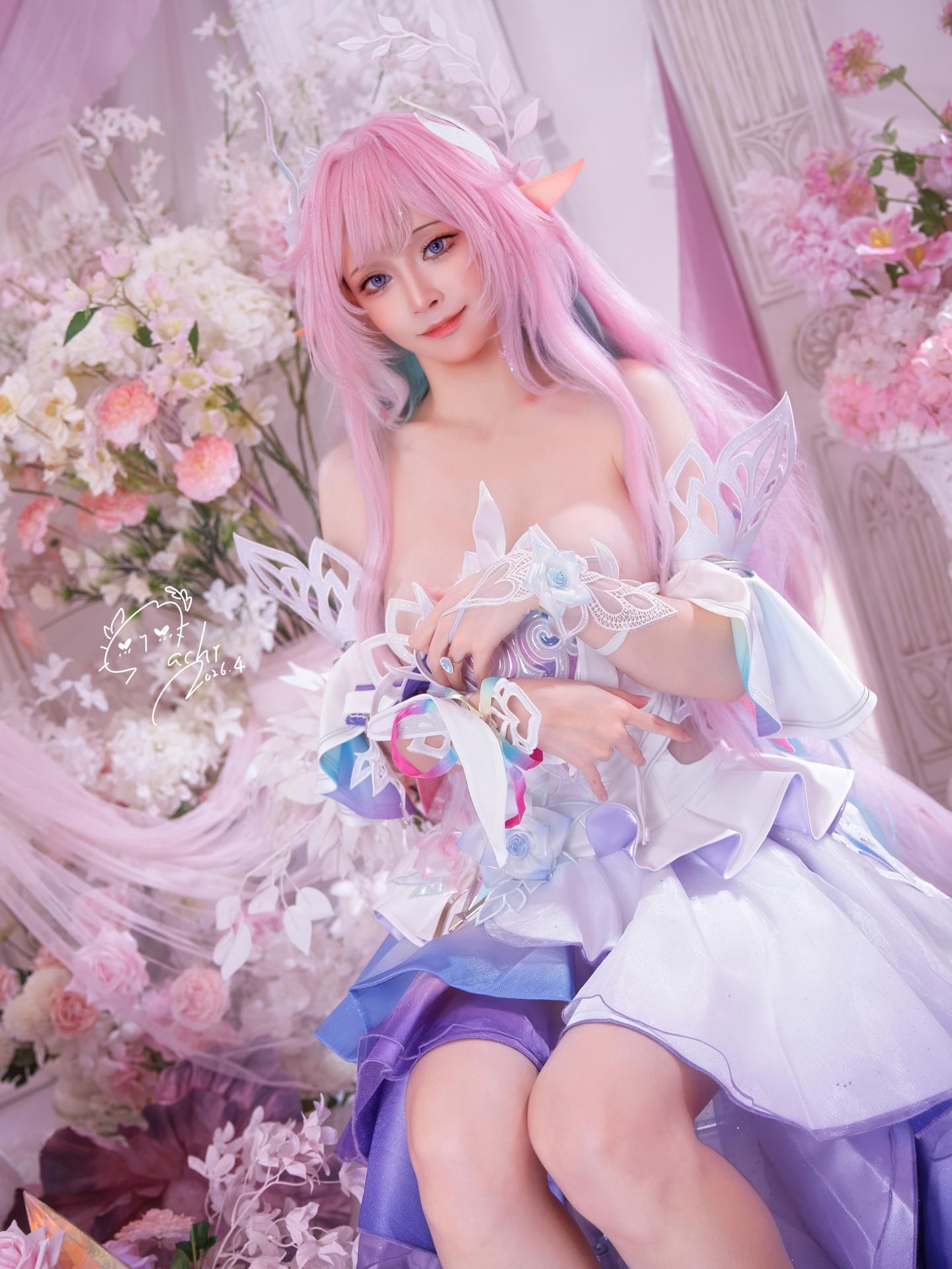 [cosplay] Machi馬吉 - 昔莲：昔莲角色还原美腿大尺度 106P