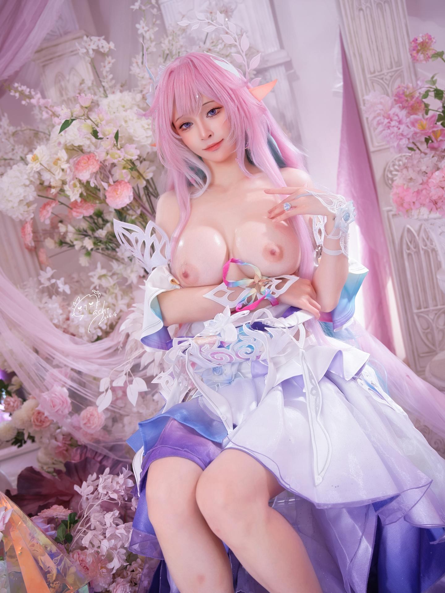 [cosplay] Machi馬吉 - 昔莲：昔莲角色还原美腿大尺度 106P
