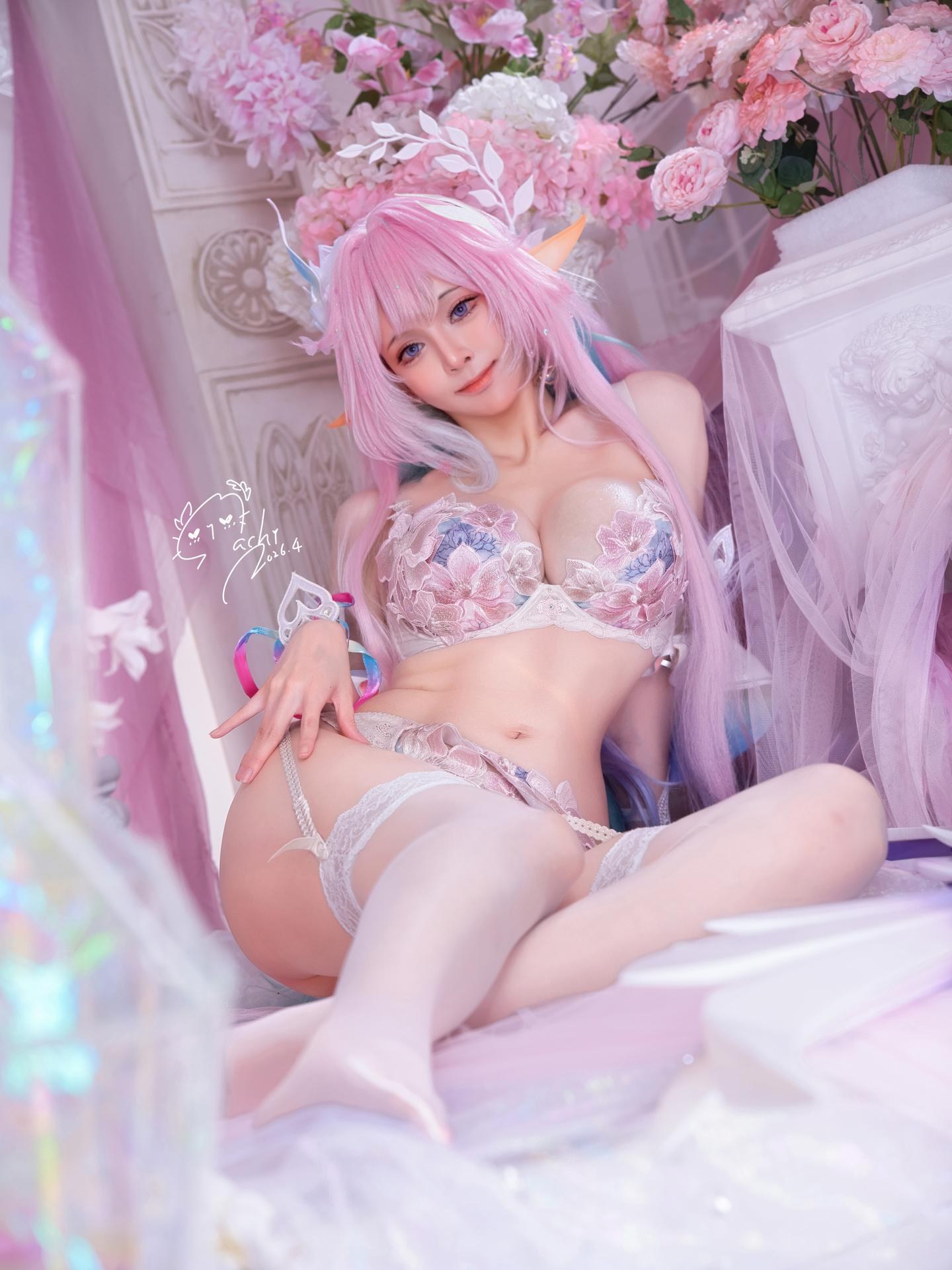 [cosplay] Machi馬吉 - 昔莲：昔莲角色还原美腿大尺度 106P