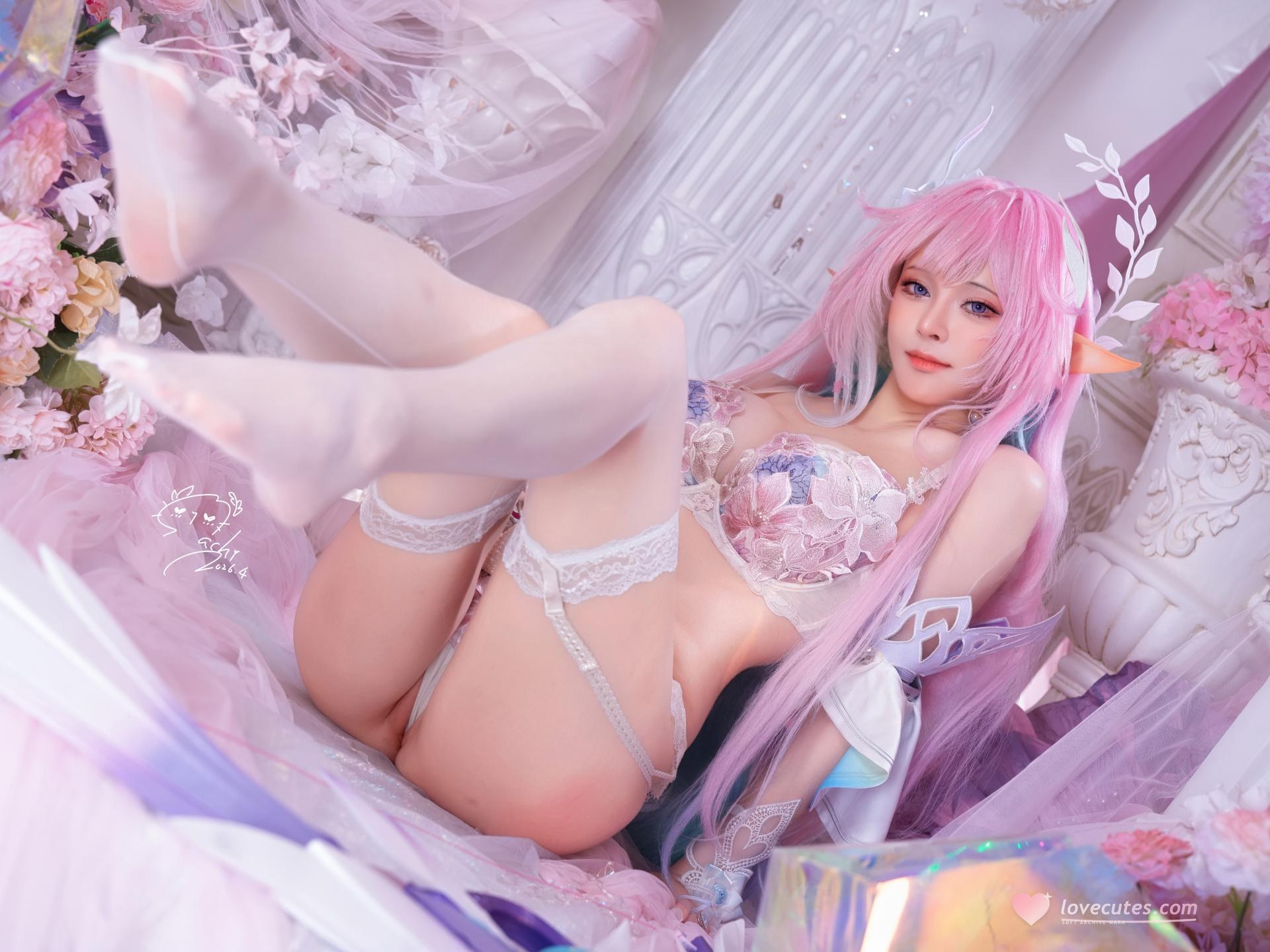 [cosplay] Machi馬吉 - 昔莲：昔莲角色还原美腿大尺度 106P