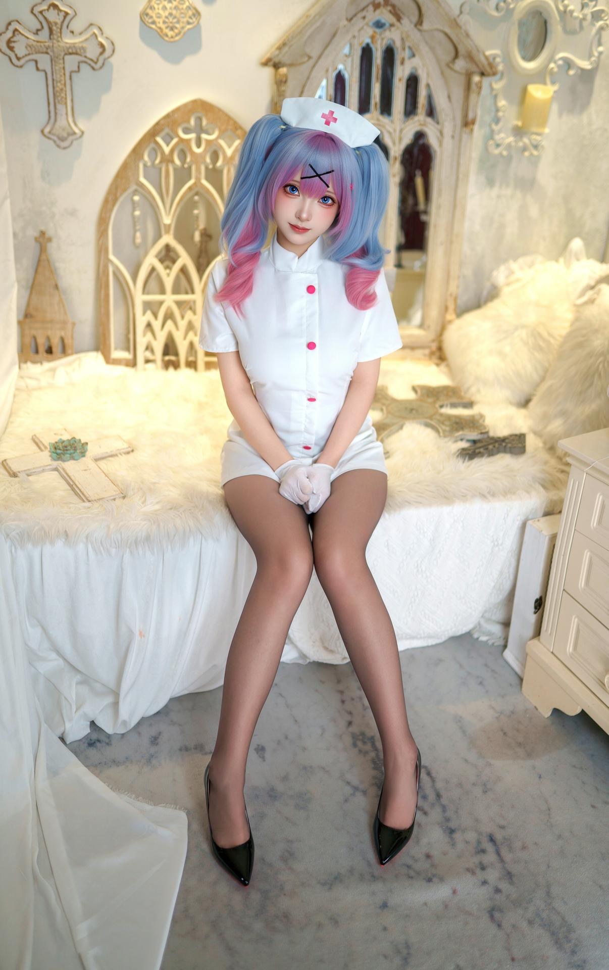 [photo set] Bangni Bunny - Rabbit Hole Nurse 코스프레 화보 86P9V