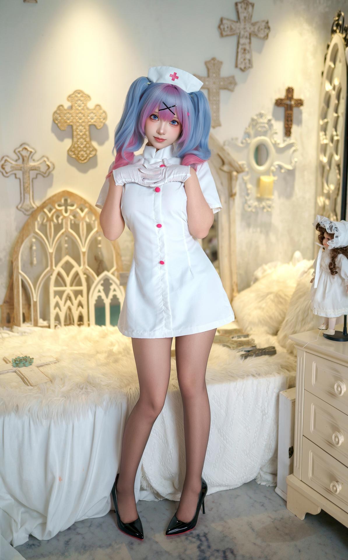 [photo set] Bangni Bunny - Rabbit Hole Nurse 코스프레 화보 86P9V