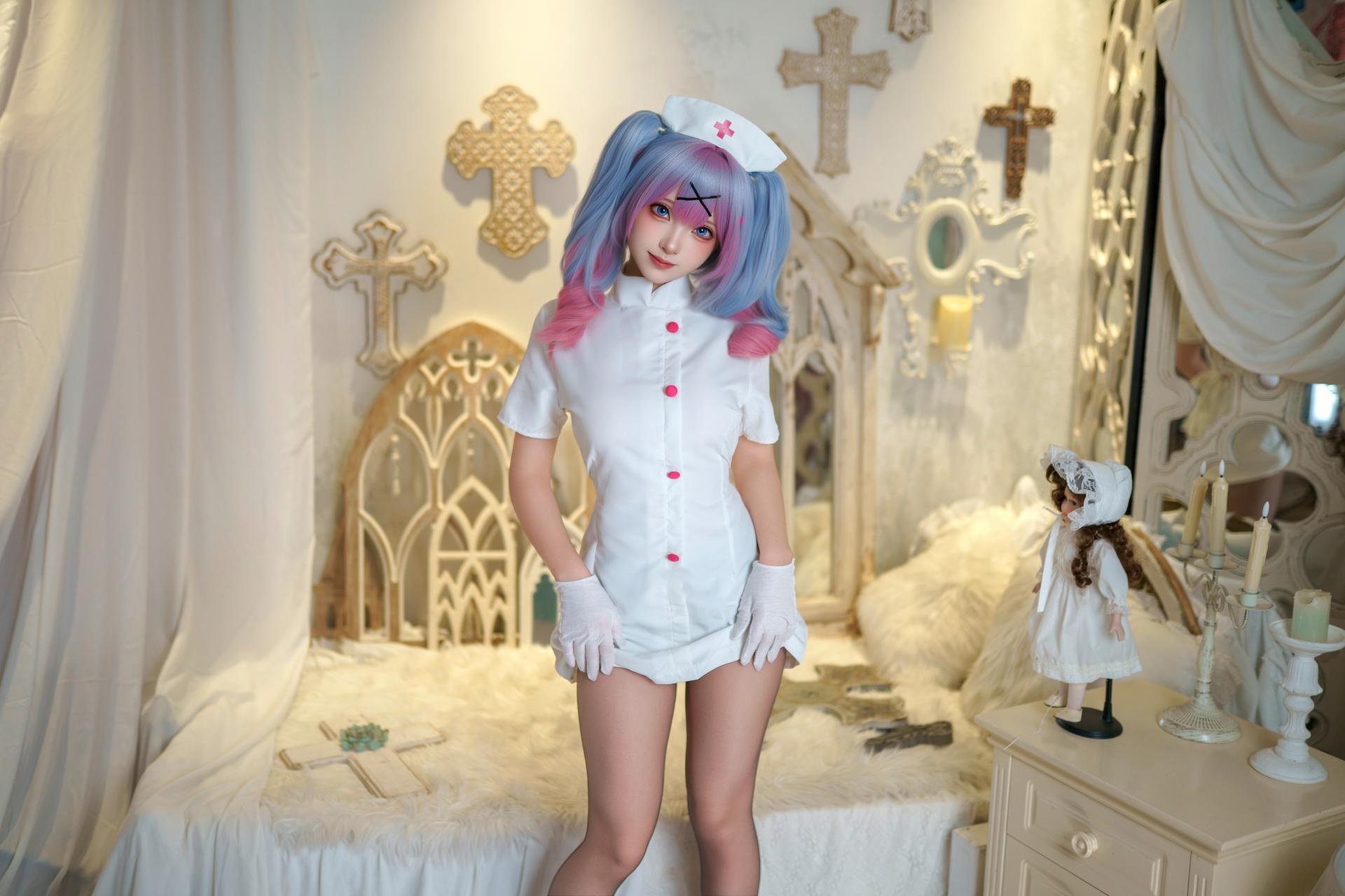 [photo set] Bangni Bunny - Rabbit Hole Nurse 코스프레 화보 86P9V
