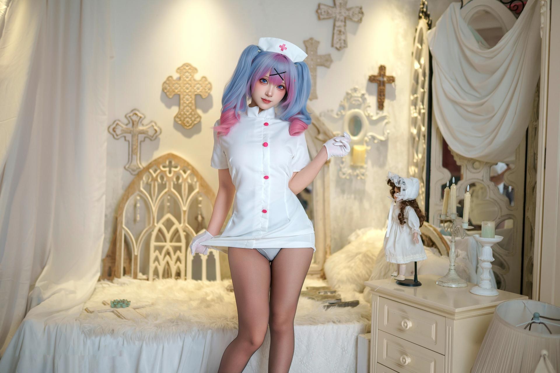 [photo set] Bangni Bunny - Rabbit Hole Nurse 코스프레 화보 86P9V