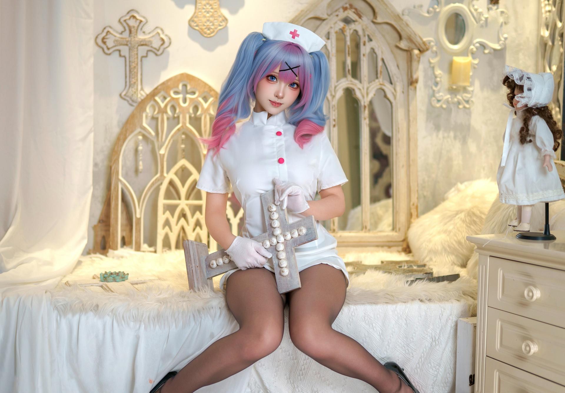[photo set] Bangni Bunny - Rabbit Hole Nurse 코스프레 화보 86P9V