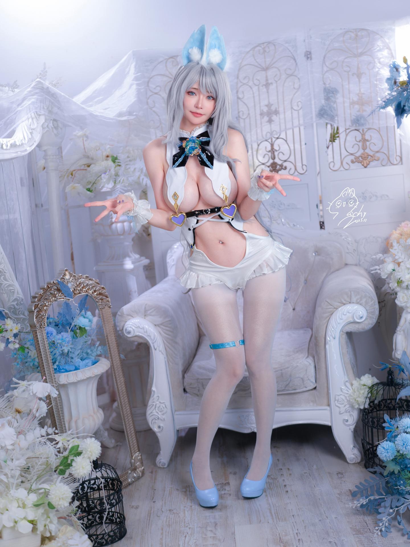 [寫真] Machi馬吉 - White Rabbit：美腿大尺度 92P