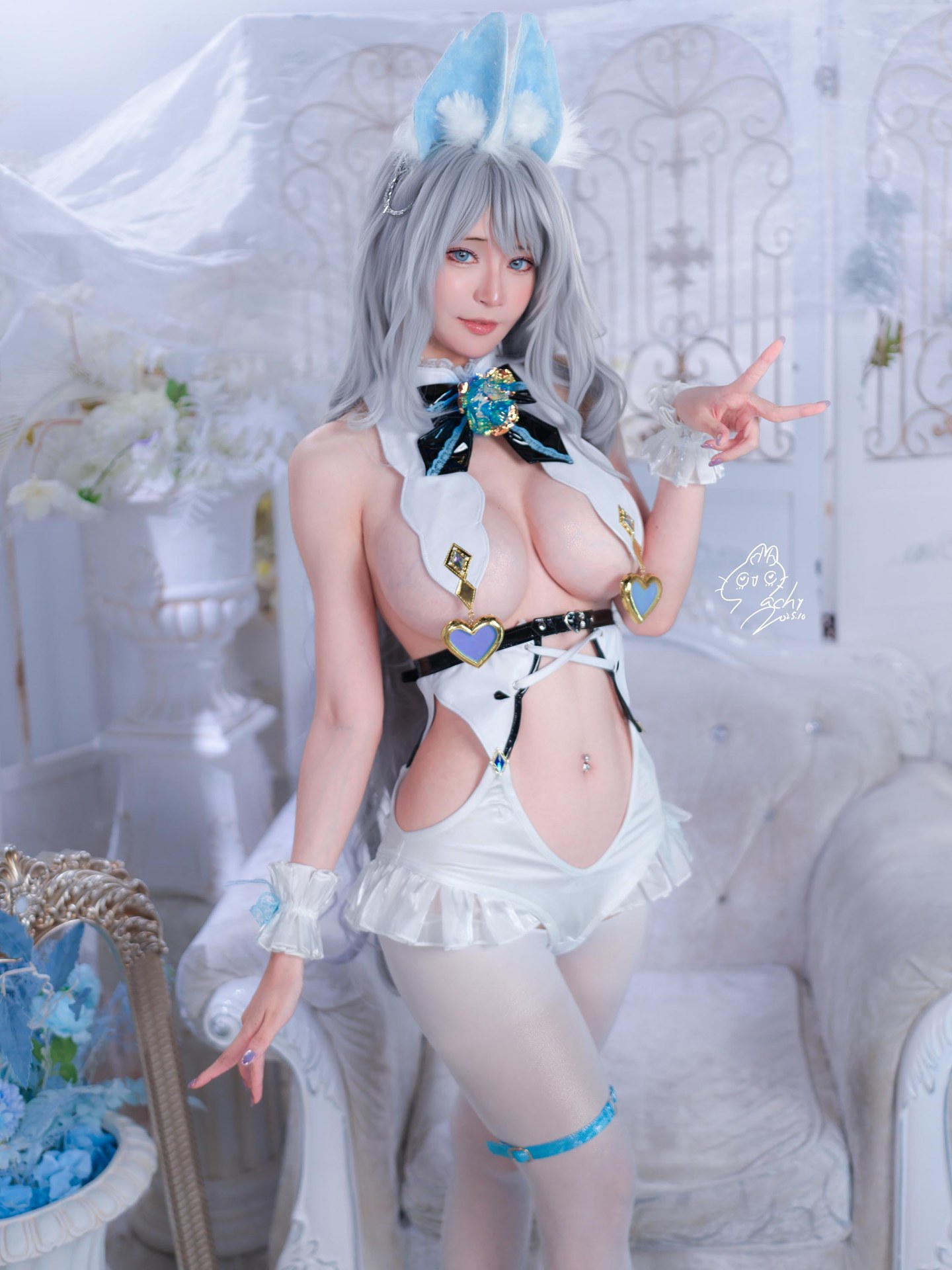 [寫真] Machi馬吉 - White Rabbit：美腿大尺度 92P
