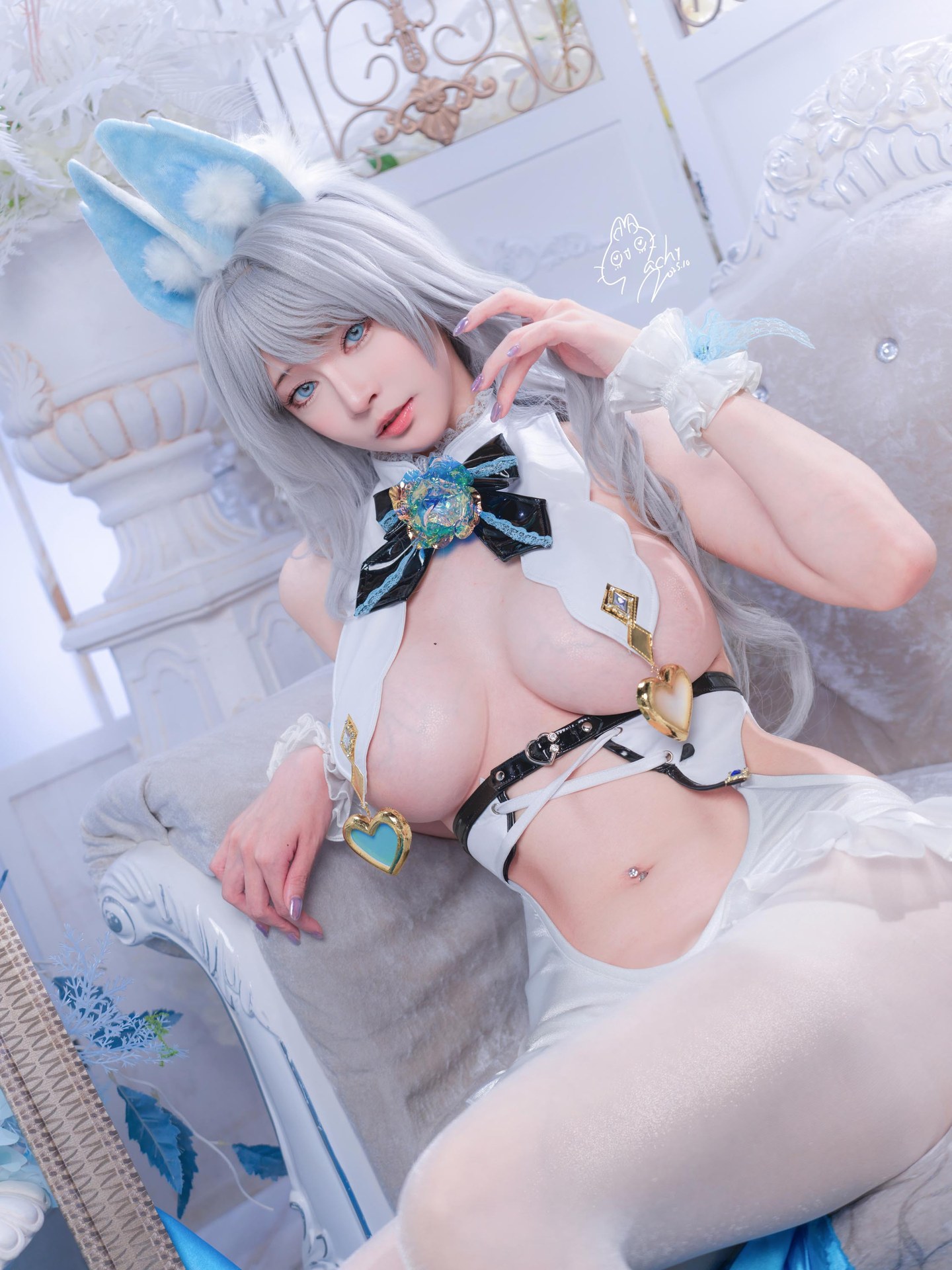 [寫真] Machi馬吉 - White Rabbit：美腿大尺度 92P