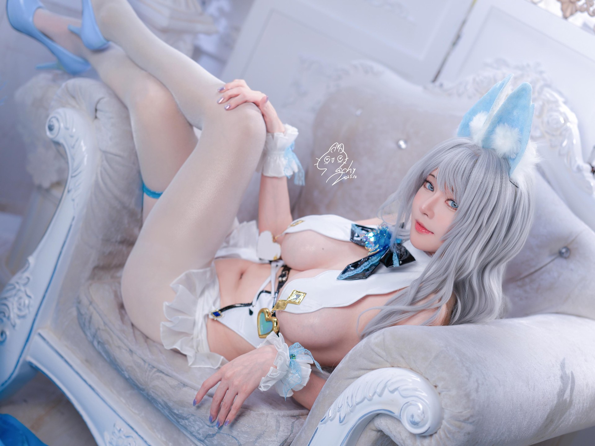 [寫真] Machi馬吉 - White Rabbit：美腿大尺度 92P