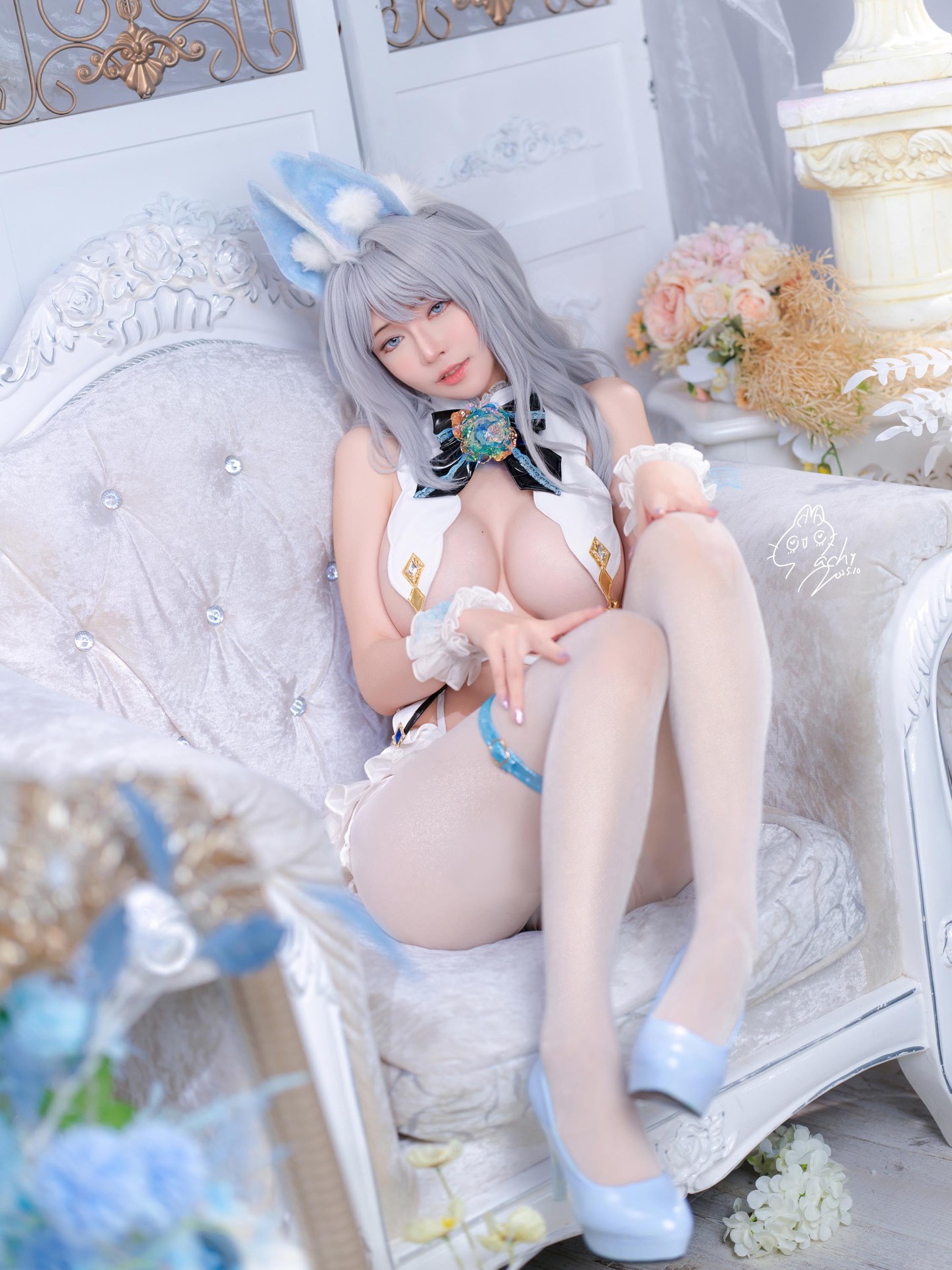 [photo set] Machi Magi - White Rabbit ชุดภาพคอสเพลย์ 92P