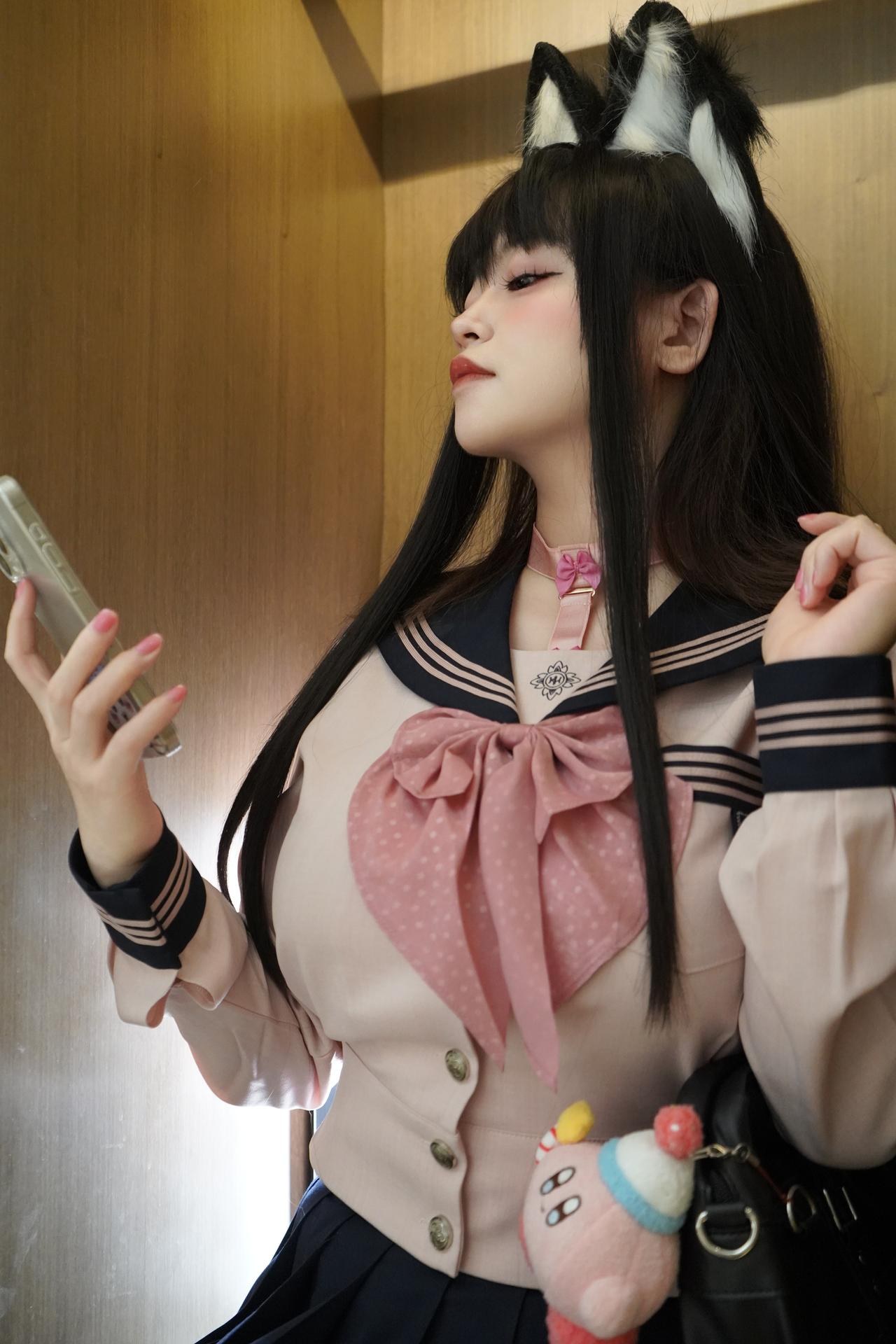 [photo set] Maomaomao - Pink Vanilla bộ ảnh cosplay 226P2V