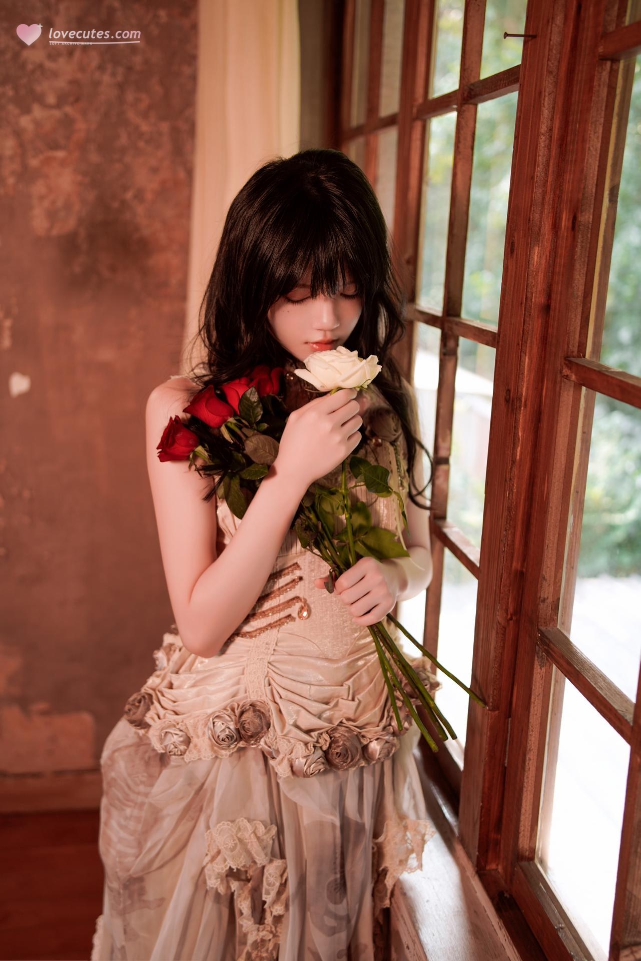 [寫真] 桜桃喵 - 玻璃玫瑰：美腿大尺度 11P