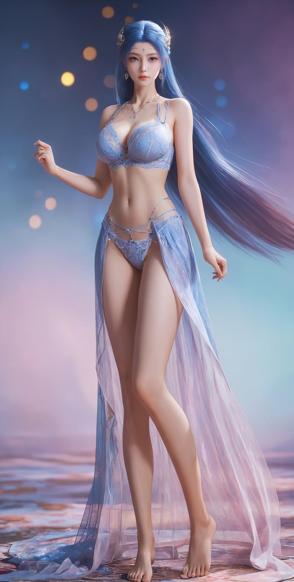 AI Porn - 斗罗大陆 唐舞桐：蓝发仙女露穴成人向圖集 276P