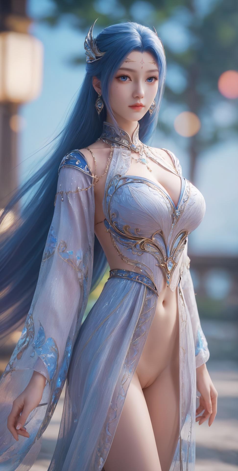 AI Porn - 斗罗大陆 唐舞桐：蓝发仙女露穴成人向圖集 276P