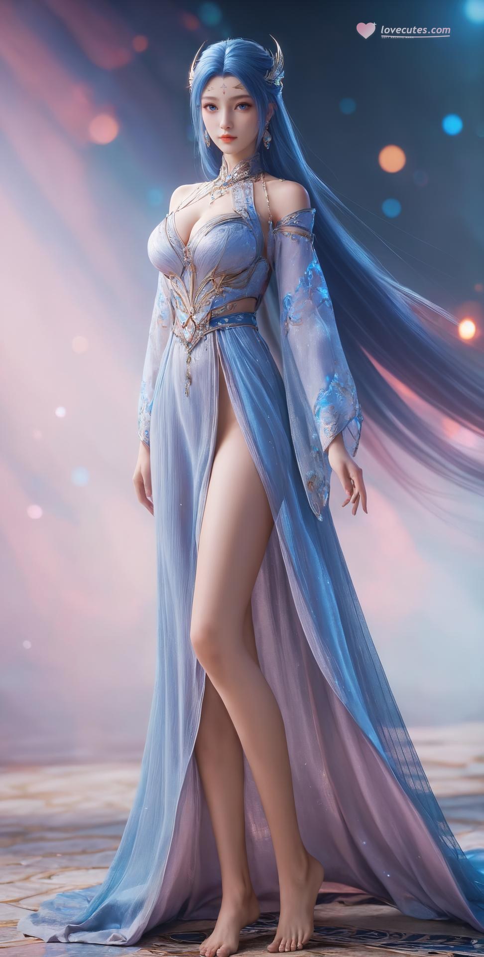 AI Porn - 斗罗大陆 唐舞桐：蓝发仙女露穴成人向圖集 276P