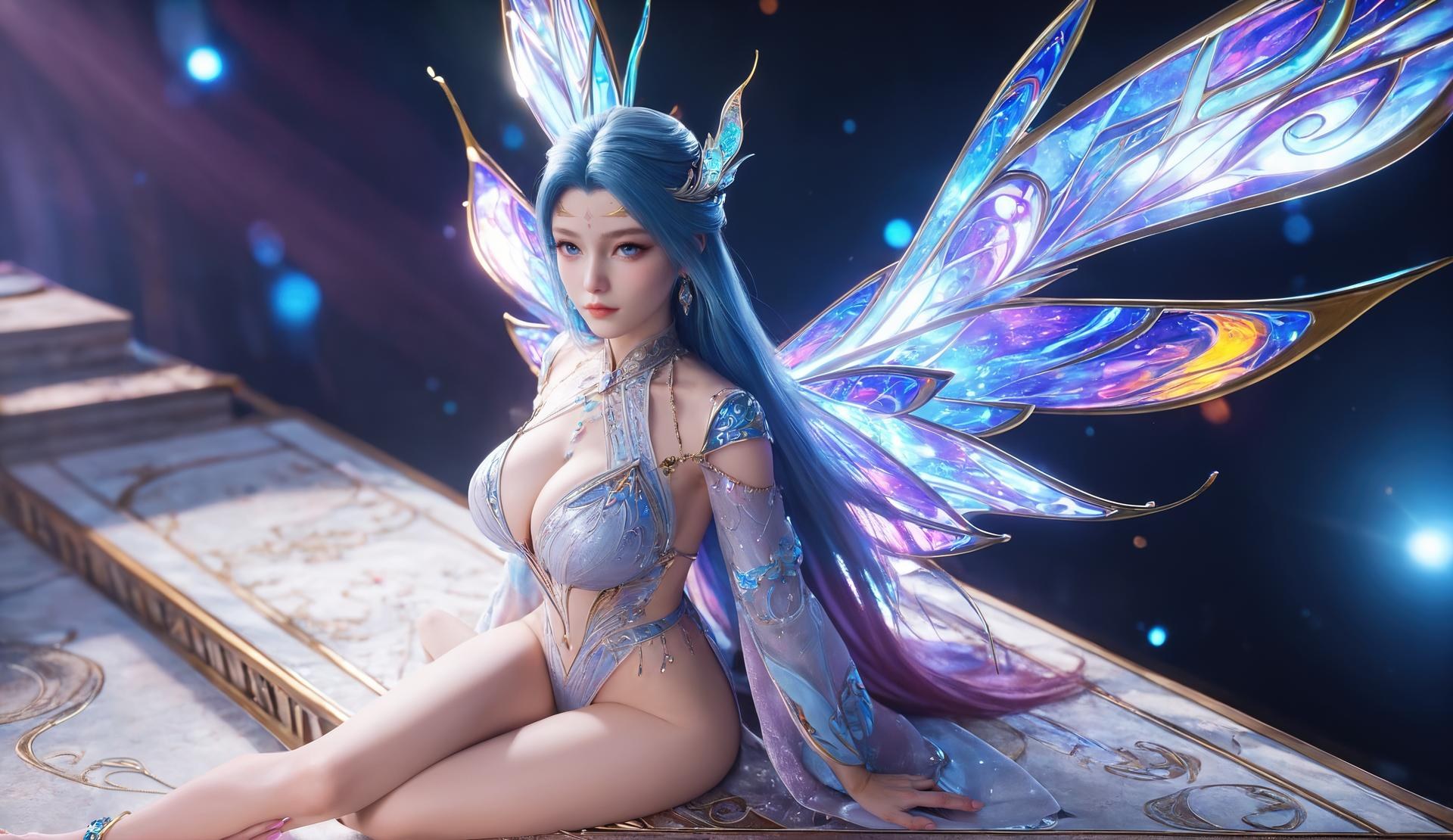 AI Porn - 斗罗大陆 唐舞桐：蓝发仙女露穴成人向圖集 276P