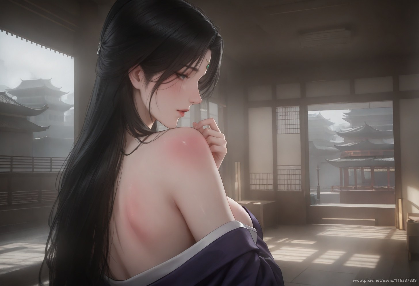 AI Porn - 배 흰 의상 스타킹 상반신 노출 성인 흰 의상, 스타킹, 상반신 노출, 침실 포즈 AI 이미지 갤러리 139P