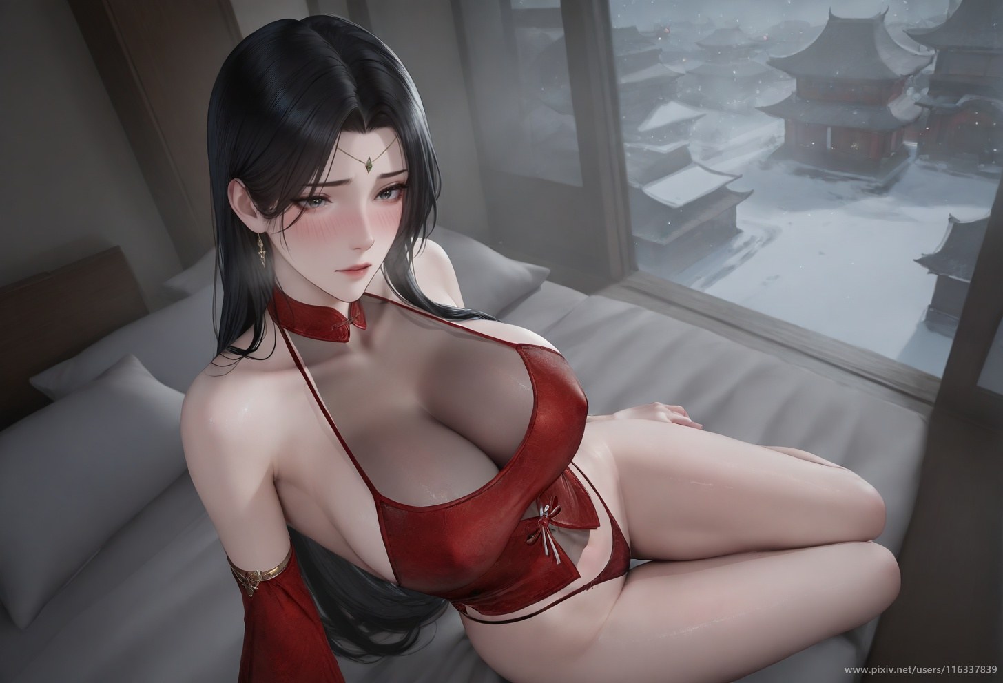 AI Porn - 裴：白衣黑丝擦边露点成人向圖集 139P
