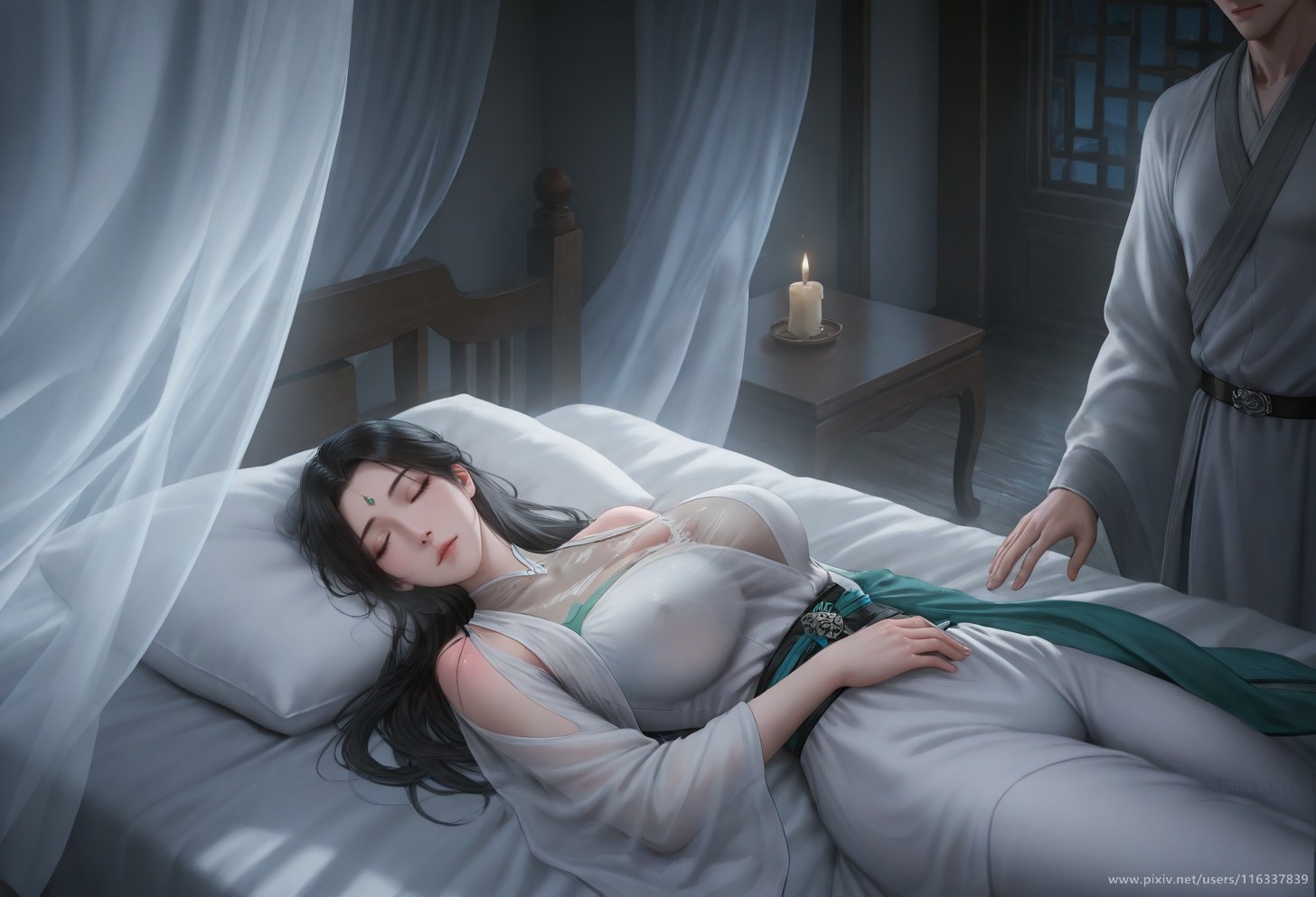 AI Porn - Pei áo trắng cổ phong cốt truyện người lớn áo trắng cổ phong, bối cảnh trong phòng và chi tiết người lớn bộ sưu tập AI 102P