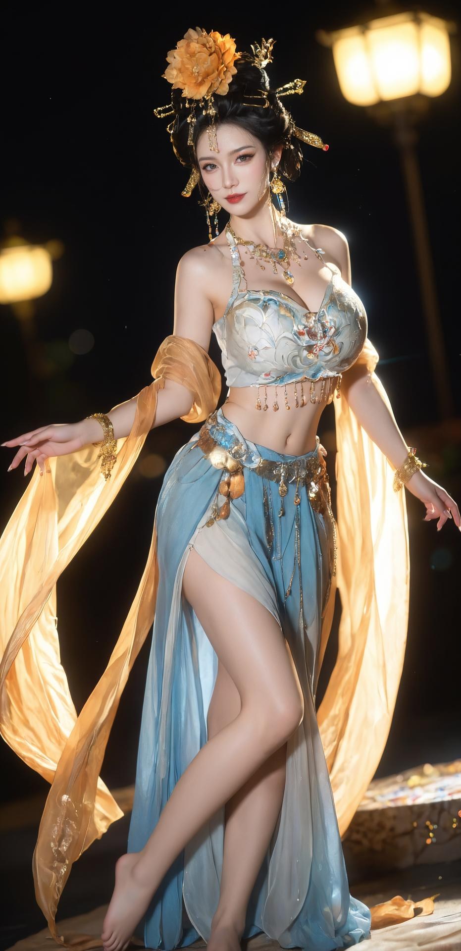 AI Porn - 燕云 醉花阴：金饰古装露穴成人向圖集 284P