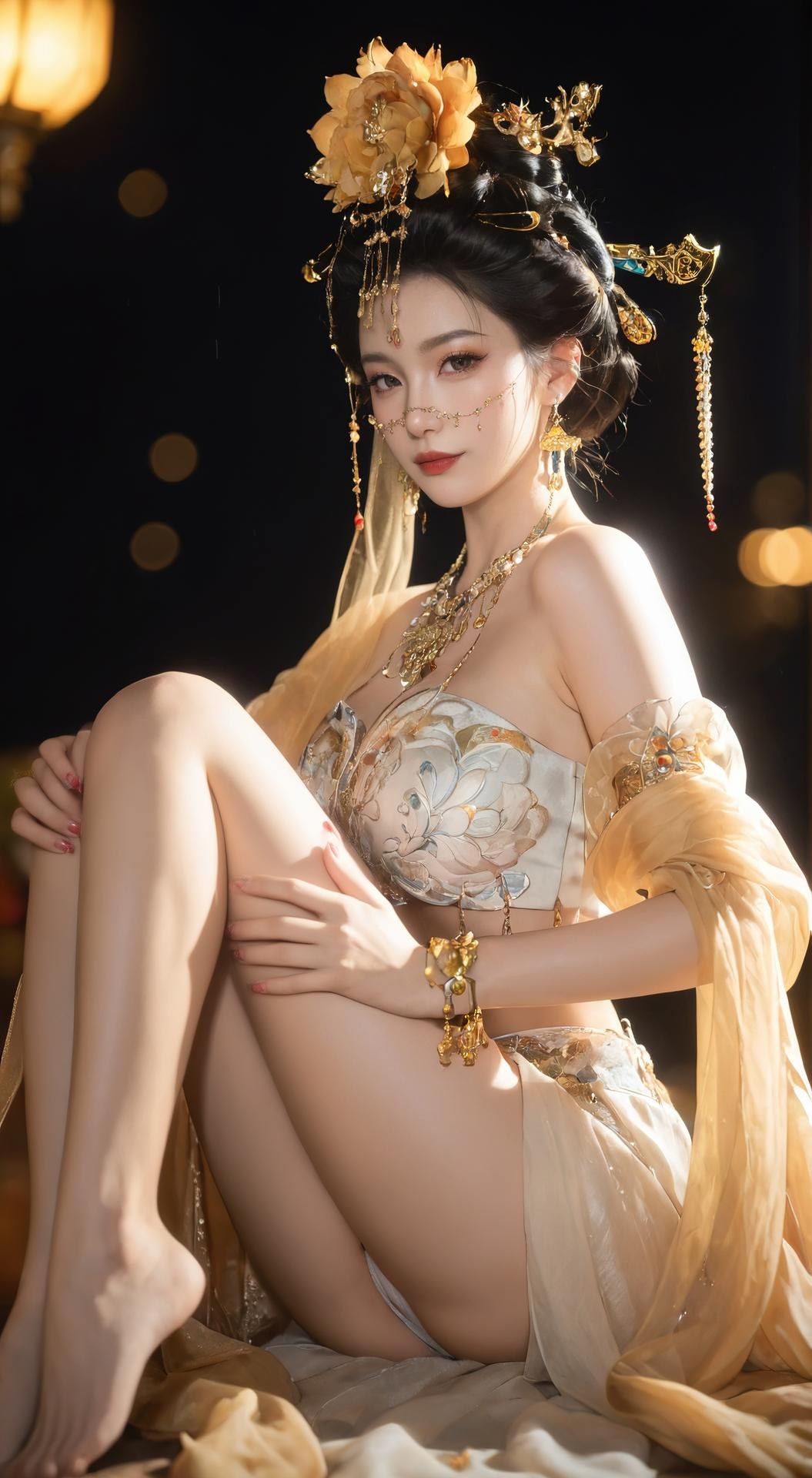 AI Porn - Yanyun Zuihuayin ชุดโบราณสีทอง นู้ดผู้ใหญ่ ชุดโบราณสีทอง ท่าในห้องนอน และนู้ดผู้ใหญ่ แกลเลอรี AI 284P