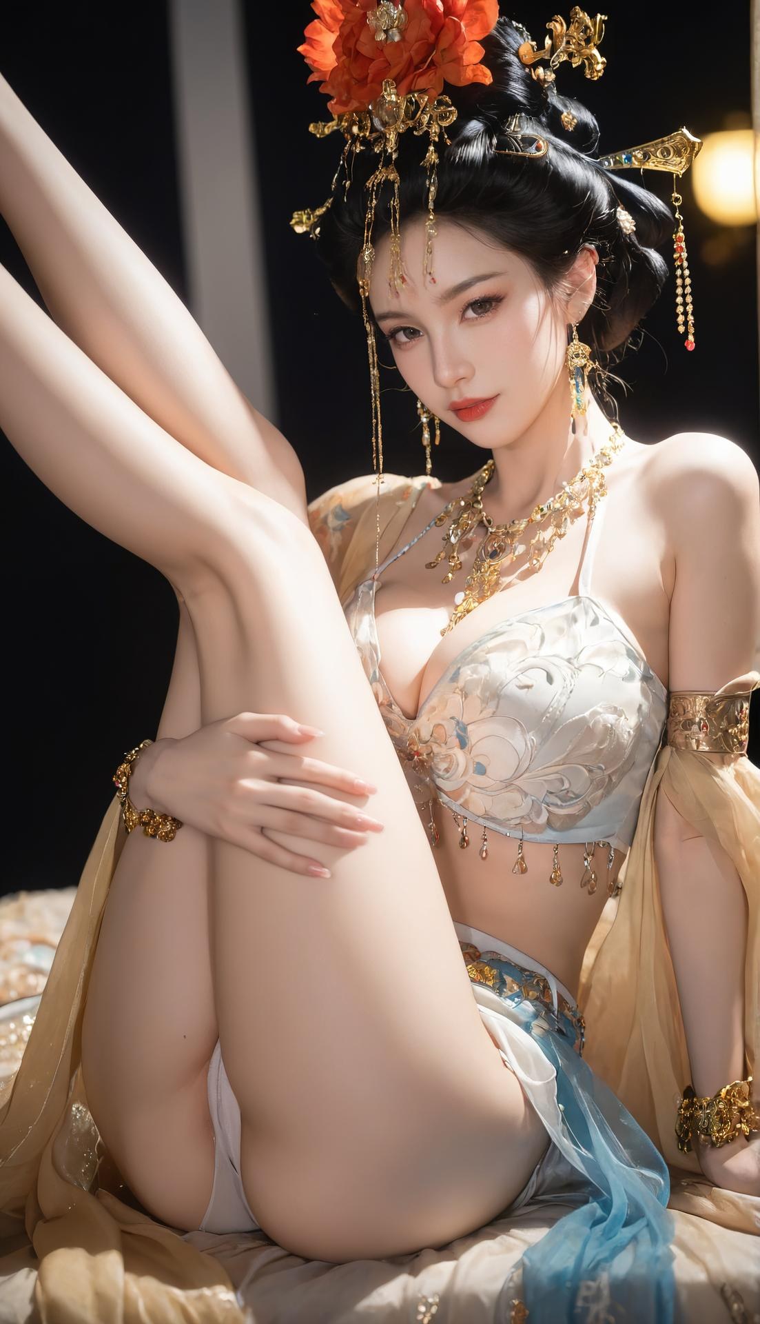 AI Porn - Yanyun Zuihuayin ชุดโบราณสีทอง นู้ดผู้ใหญ่ ชุดโบราณสีทอง ท่าในห้องนอน และนู้ดผู้ใหญ่ แกลเลอรี AI 284P