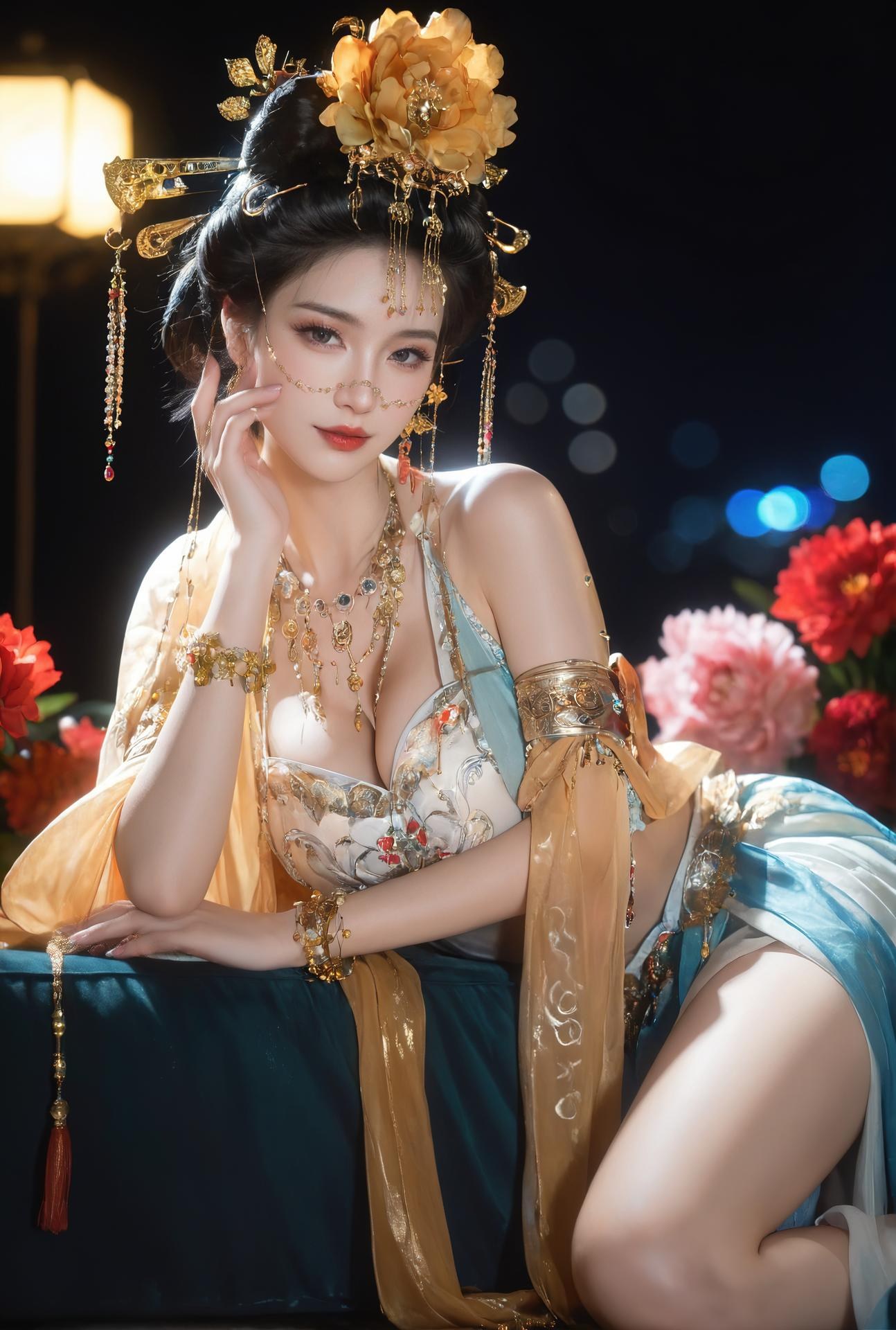 AI Porn - Yanyun Zuihuayin ชุดโบราณสีทอง นู้ดผู้ใหญ่ ชุดโบราณสีทอง ท่าในห้องนอน และนู้ดผู้ใหญ่ แกลเลอรี AI 284P