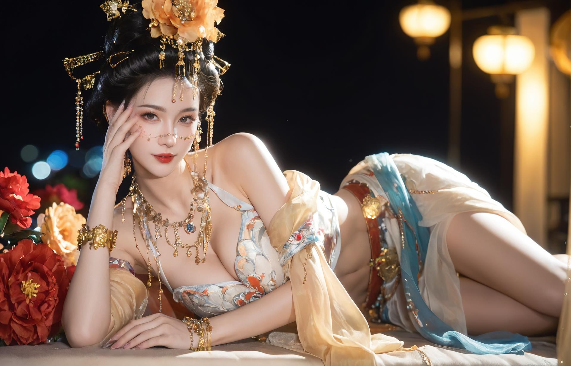 AI Porn - Yanyun Zuihuayin ชุดโบราณสีทอง นู้ดผู้ใหญ่ ชุดโบราณสีทอง ท่าในห้องนอน และนู้ดผู้ใหญ่ แกลเลอรี AI 284P
