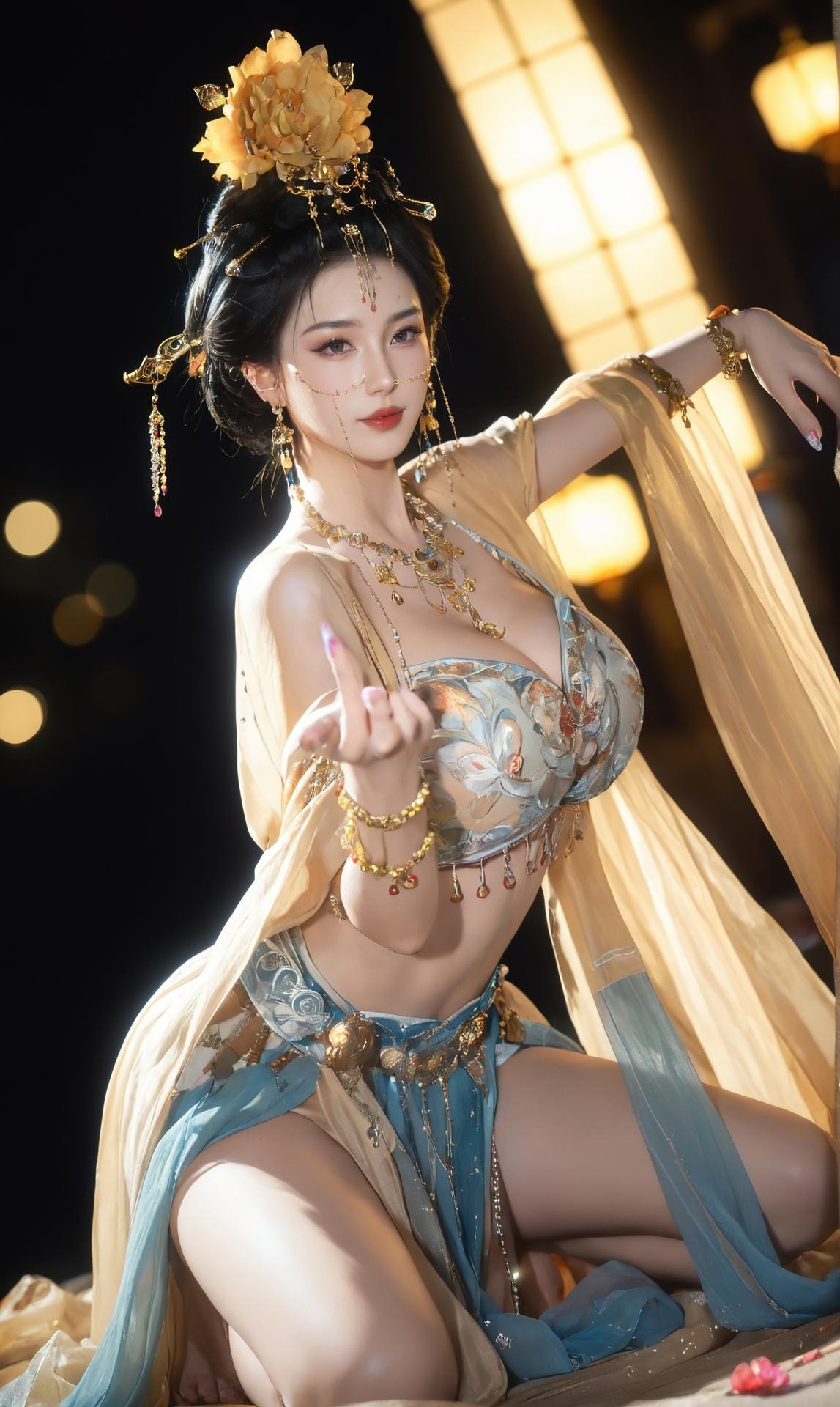 AI Porn - Yanyun Zuihuayin ชุดโบราณสีทอง นู้ดผู้ใหญ่ ชุดโบราณสีทอง ท่าในห้องนอน และนู้ดผู้ใหญ่ แกลเลอรี AI 284P