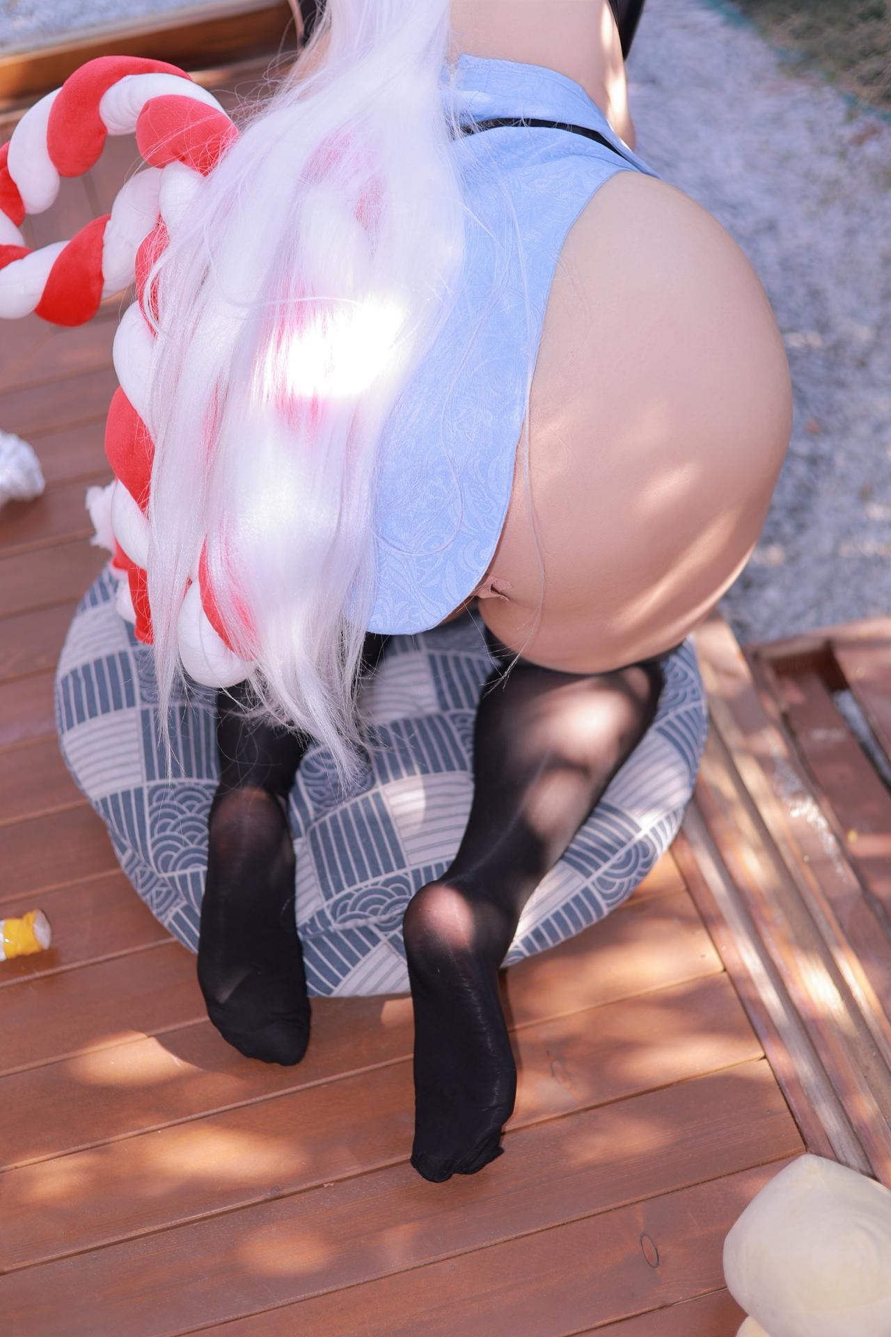 [cosplay] 芝心蛋奶烧 - 碧蓝航线 云仙：碧蓝航线 云仙旗袍角色還原美腿 300P5V