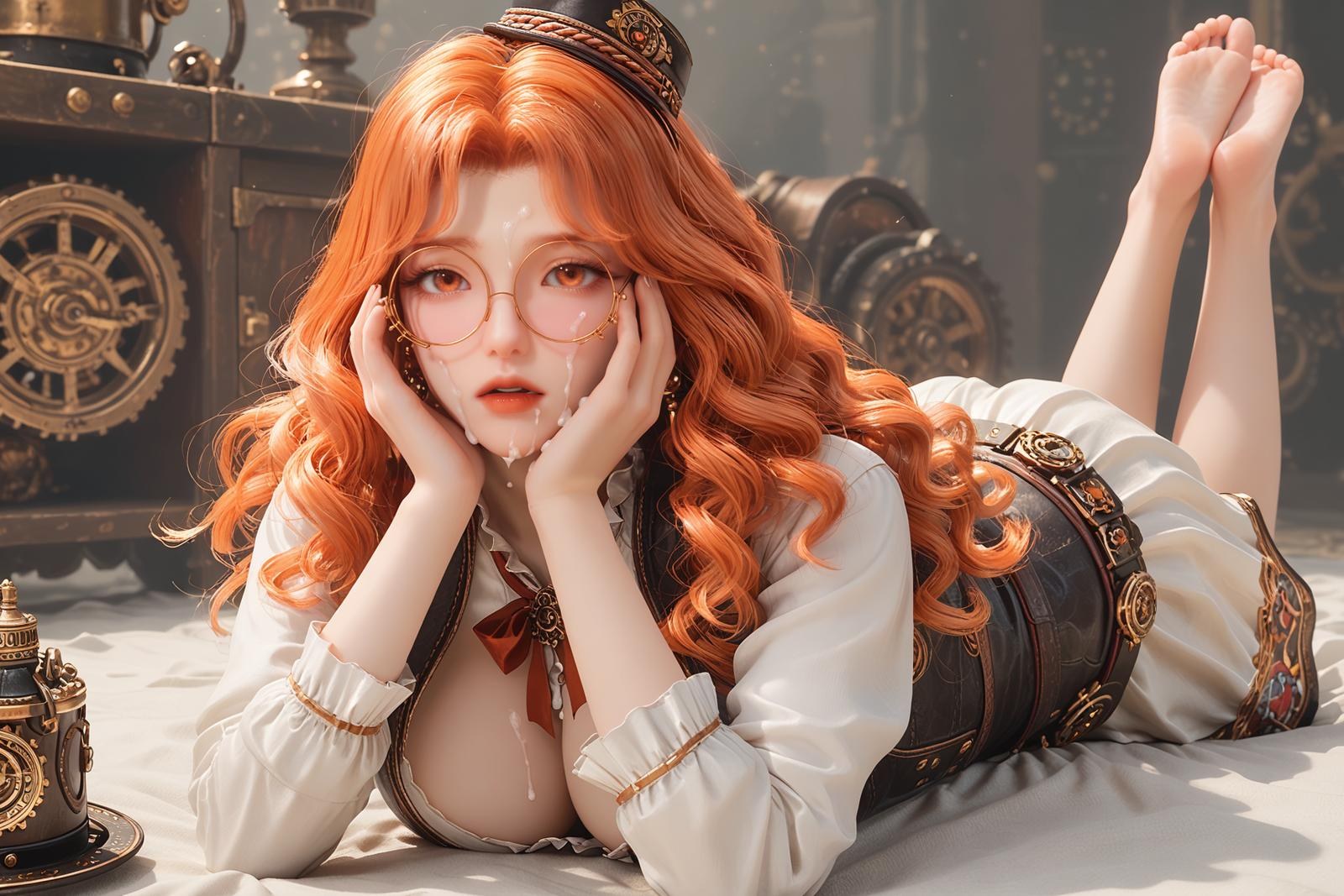 AI Porn - 斗罗大陆 橘子：長髮角色寫真美胸AI成人向圖集 315P
