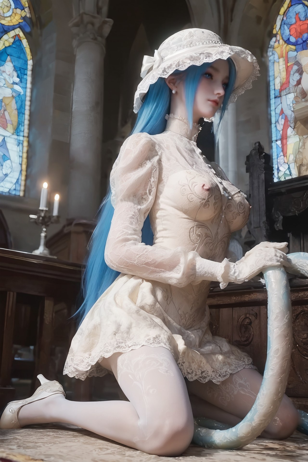 AI Porn - Đấu La Đại Lục Đường Vũ Đồng tóc hồng tóc dài bộ ảnh nhân vật bộ sưu tập AI 765P