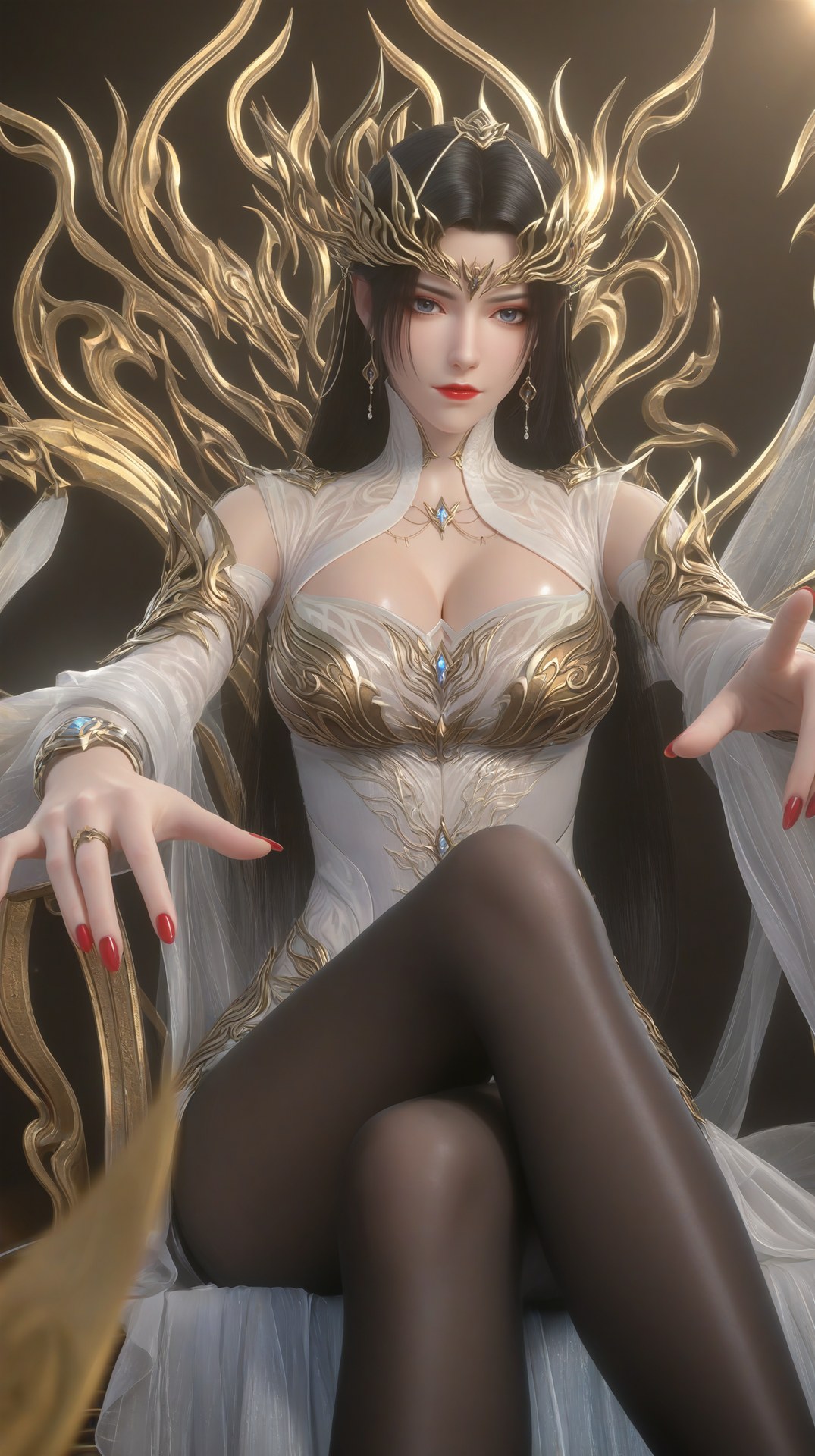 AI Porn - 斗破苍穹 美杜莎：古风角色寫真長髮AI成人向圖集 60P