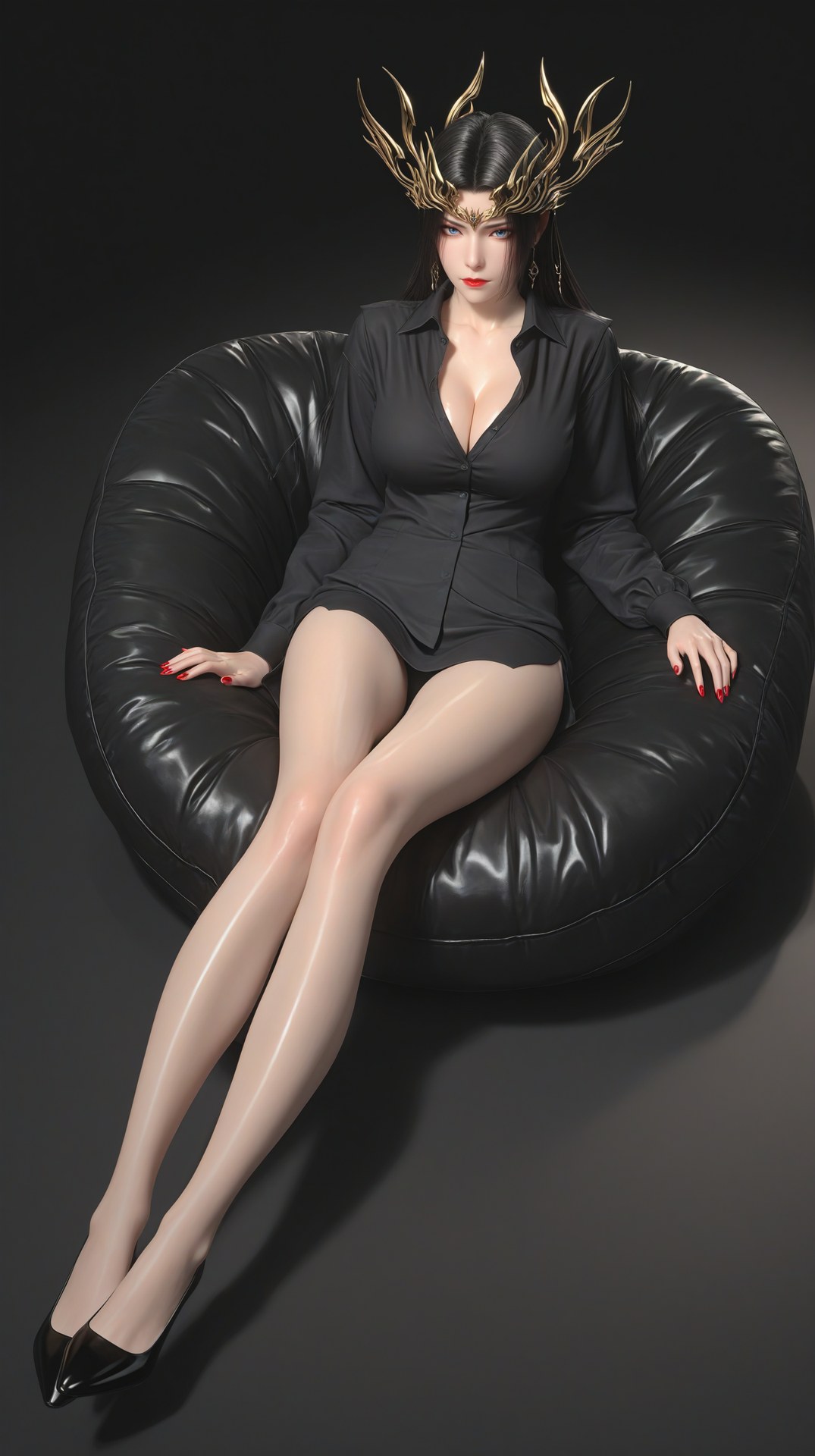 AI Porn - Đấu Phá Thương Khung Medusa cổ phong bộ ảnh nhân vật tóc dài bộ sưu tập AI 60P